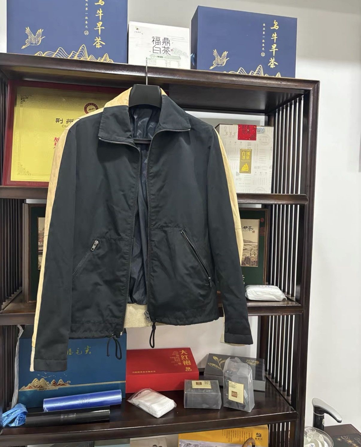 Maison Margiela Black Color Block Lightweight Jacket Size M Size US M / EU 48-50 / 2 - 1 Thumbnail