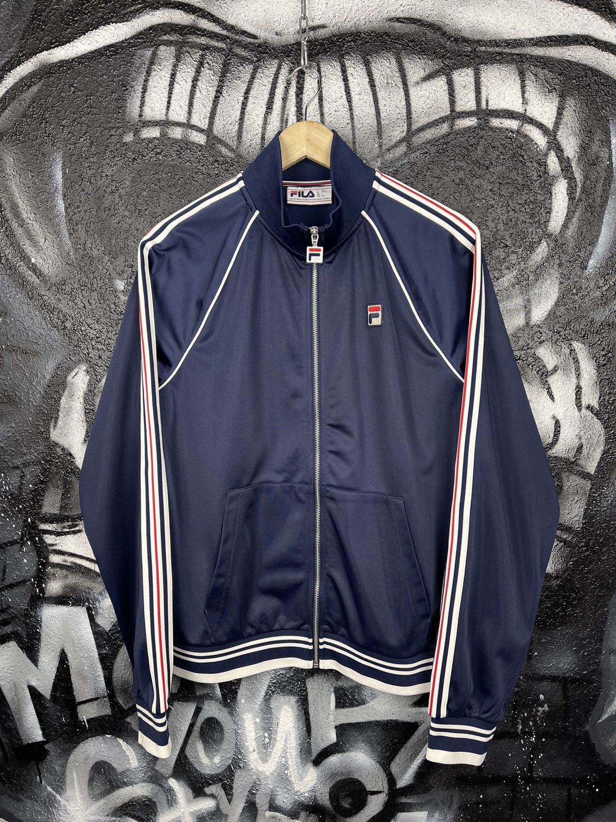 Fila Fila Casual Full Zip Track Top Jacket Men’s Size Large Size US L / EU 52-54 / 3 - 5 Thumbnail
