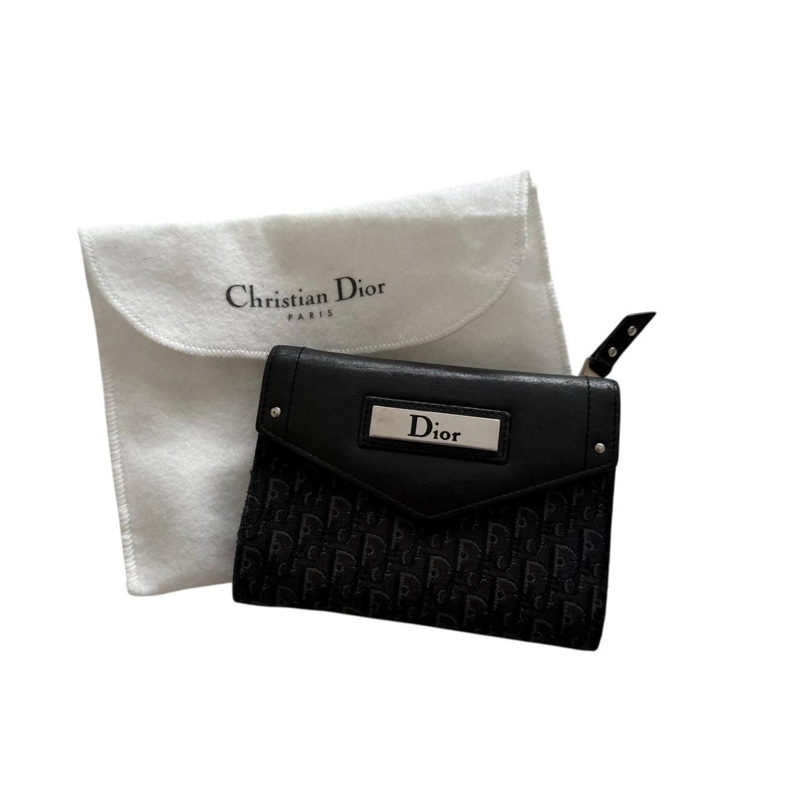 Christian Dior Monsieur christian dior 2000s black wallet Size ONE SIZE - 1 Thumbnail