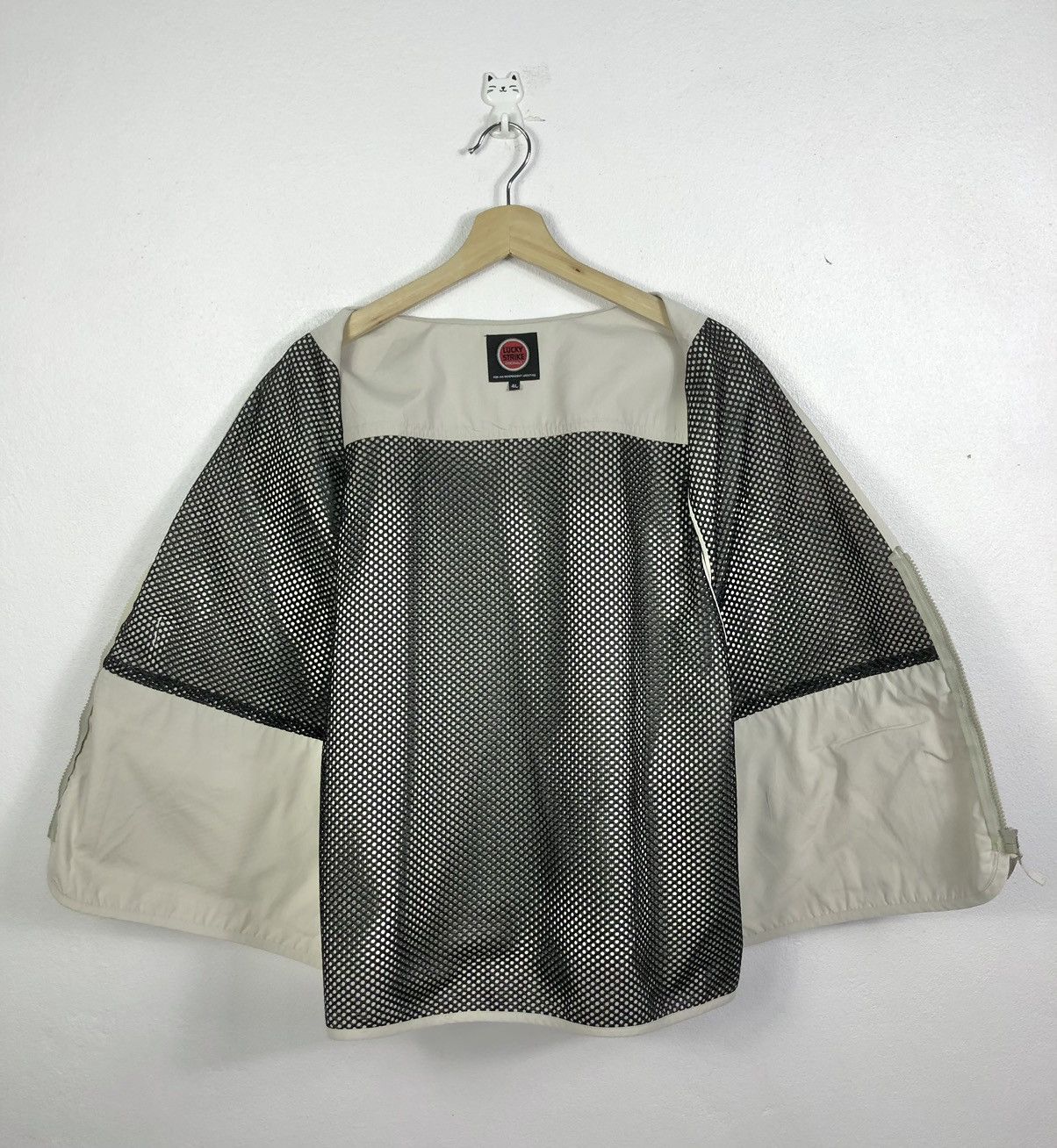 Other Vtg Lucky Strikes Utility Multipocket Outdoor Vest Jacket Size US XXL / EU 58 / 5 - 12 Thumbnail