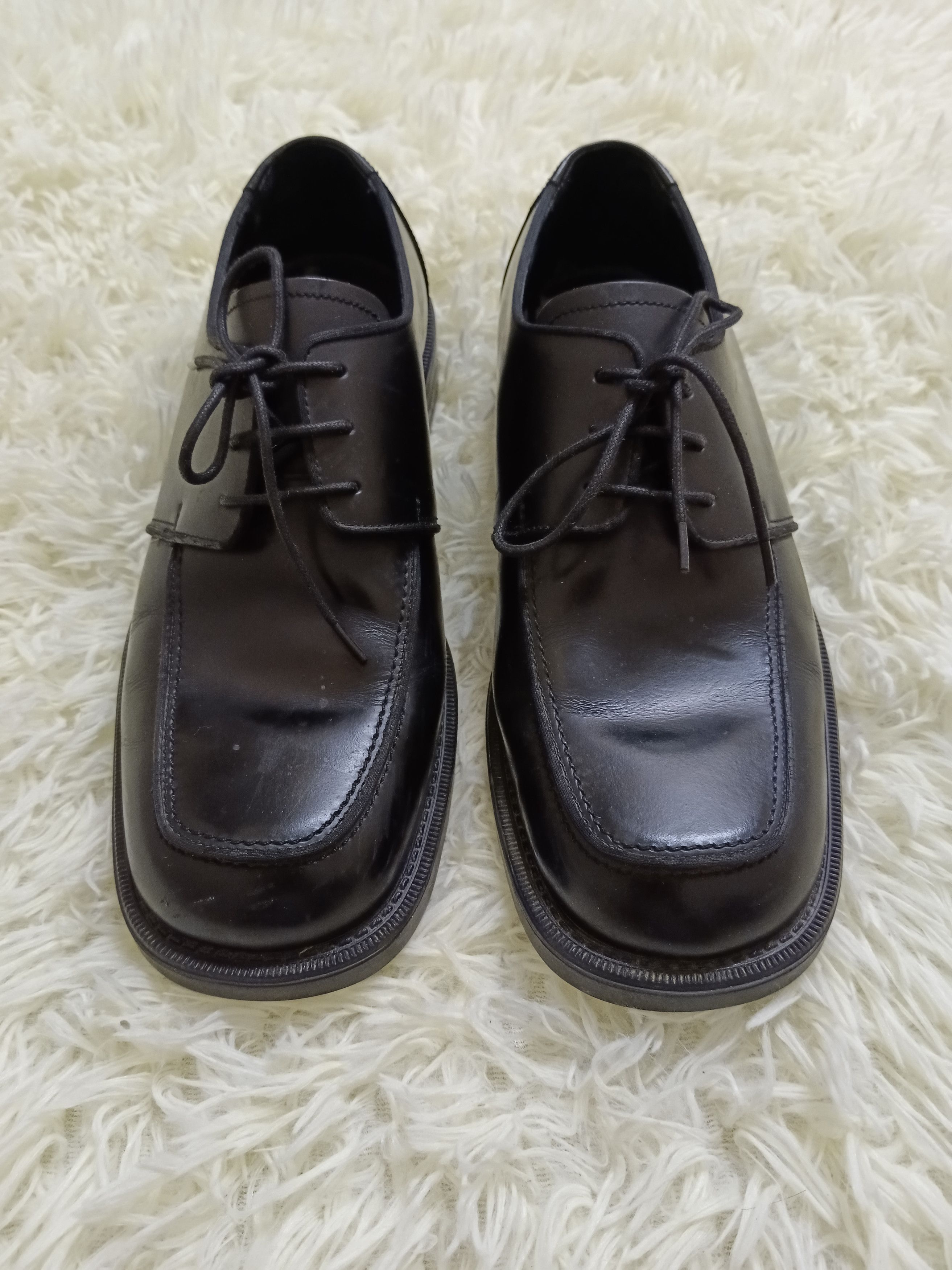 Kansai Yamamoto × Leather KANSAI YAMAMOTO LEATHER CASUAL SHOES(SIZE 24 1/2) Size US 7 / EU 40 - 2 Thumbnail