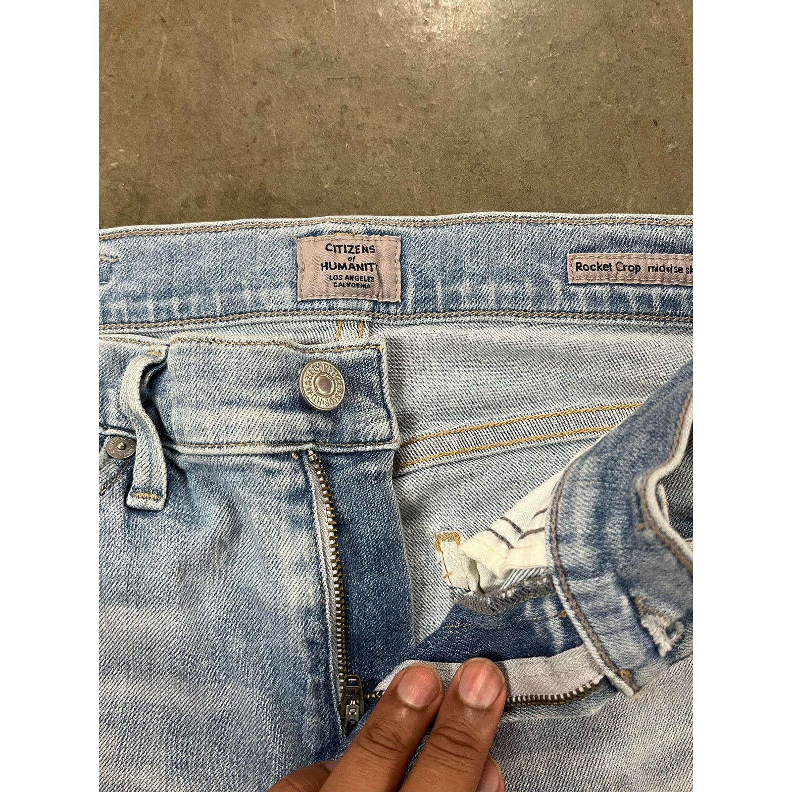 Citizens Of Humanity Citizens of Humanity - Rocket Crop Mid Rise Skinny / sz23 Size 23" - 7 Thumbnail
