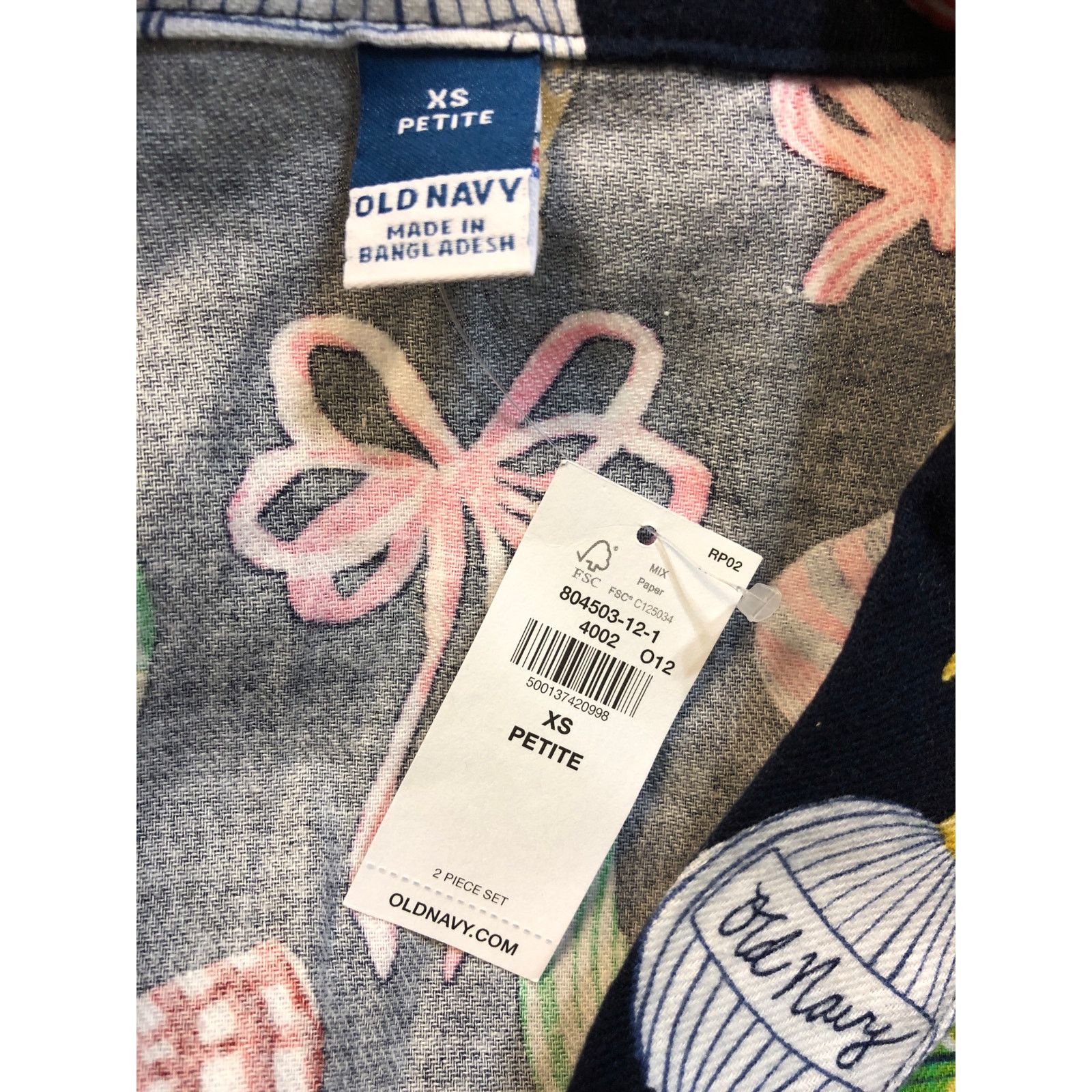 Old Navy Women’s Old Navy 2 piece pajama set Size ONE SIZE - 4 Thumbnail
