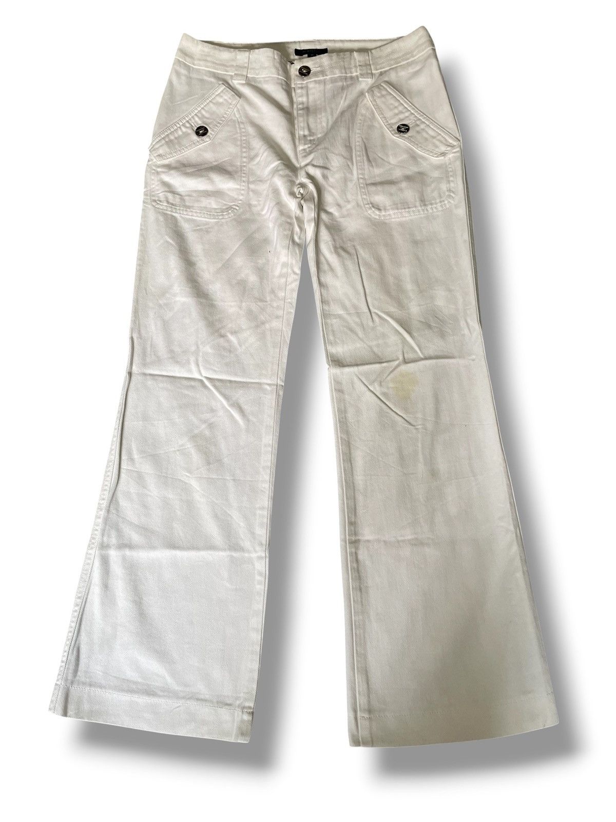 Burberry Burbbery Casual Vintage Pants Denim White Size US 30 / EU 46 - 1 Thumbnail