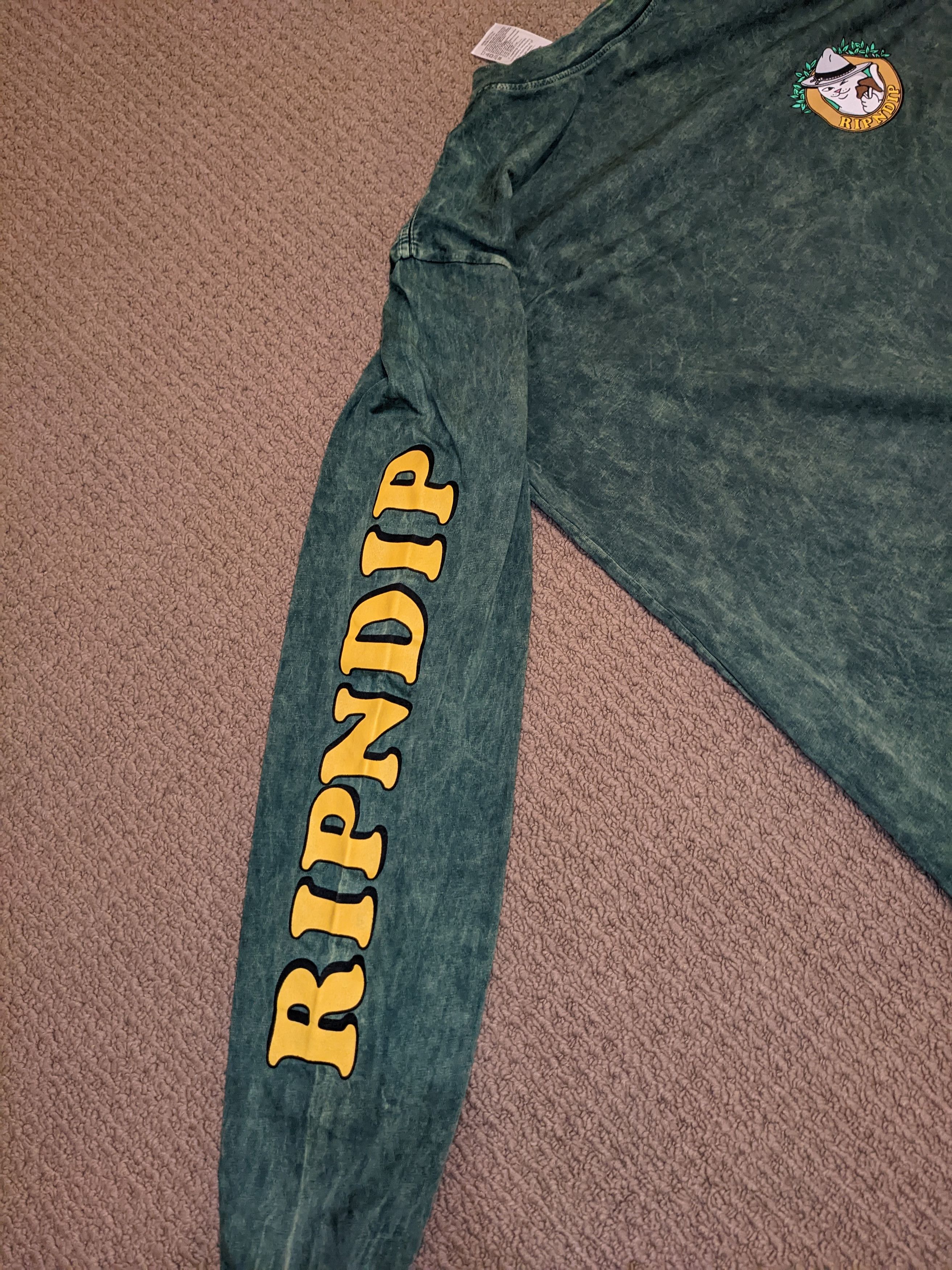 RIPNDIP Green RipNDip Shirt Size US M / EU 48-50 / 2 - 4 Thumbnail