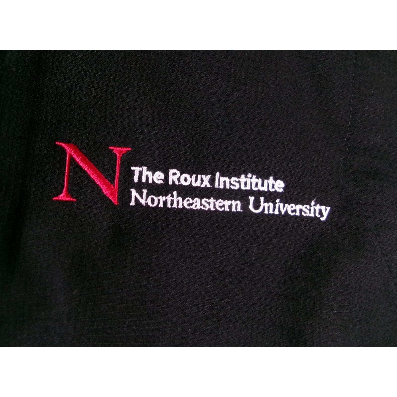 The North Face The North Face Vest Womens S Softshell Full Zip Embroidered Northeastern Roux Institute Logo Black Size S / US 4 / IT 40 - 2 Thumbnail