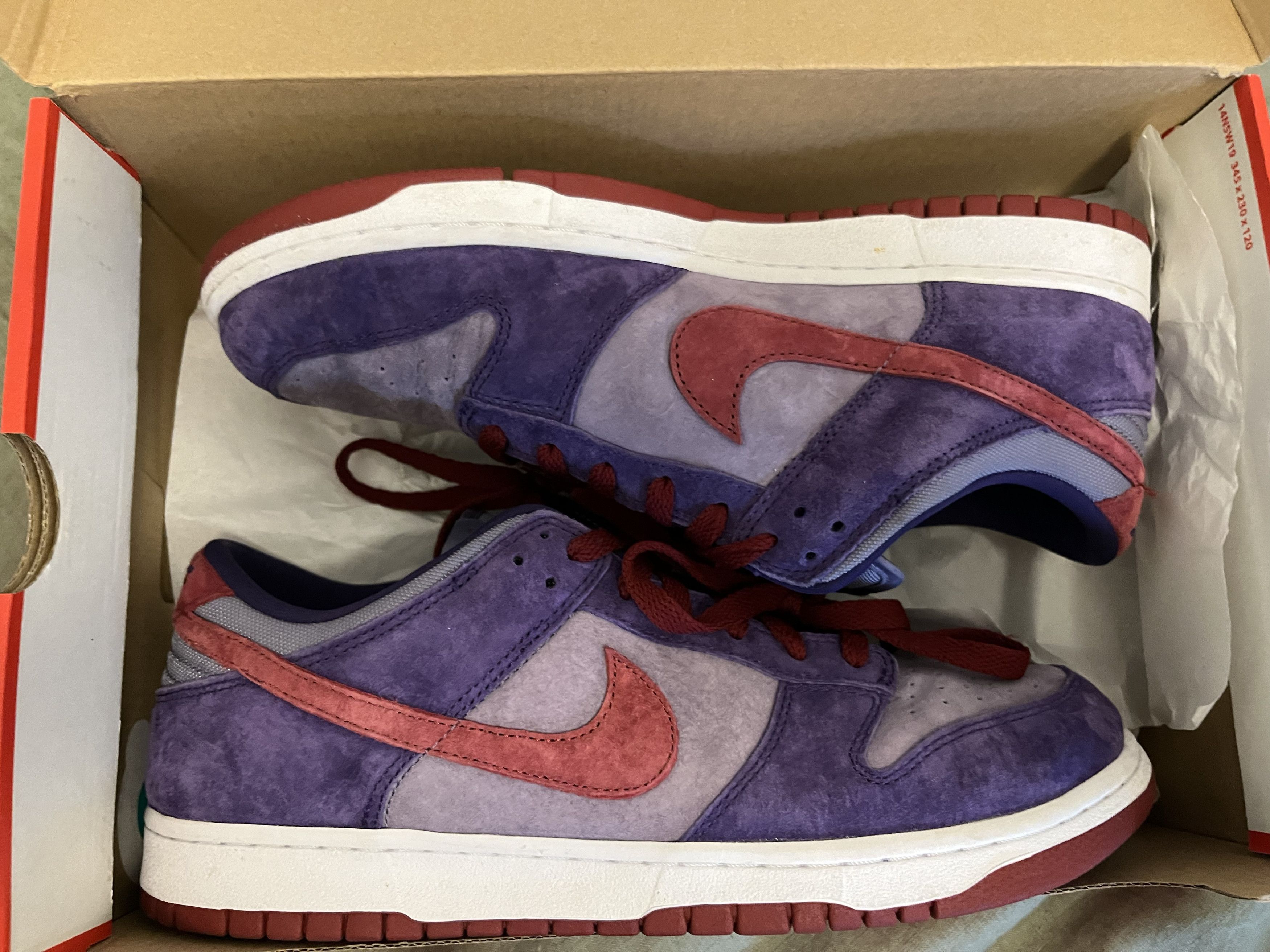 Nike Nike Dunk Low SP Retro Ugly Duckling Pack - Plum (2020) Size US 12 / EU 45 - 7 Thumbnail