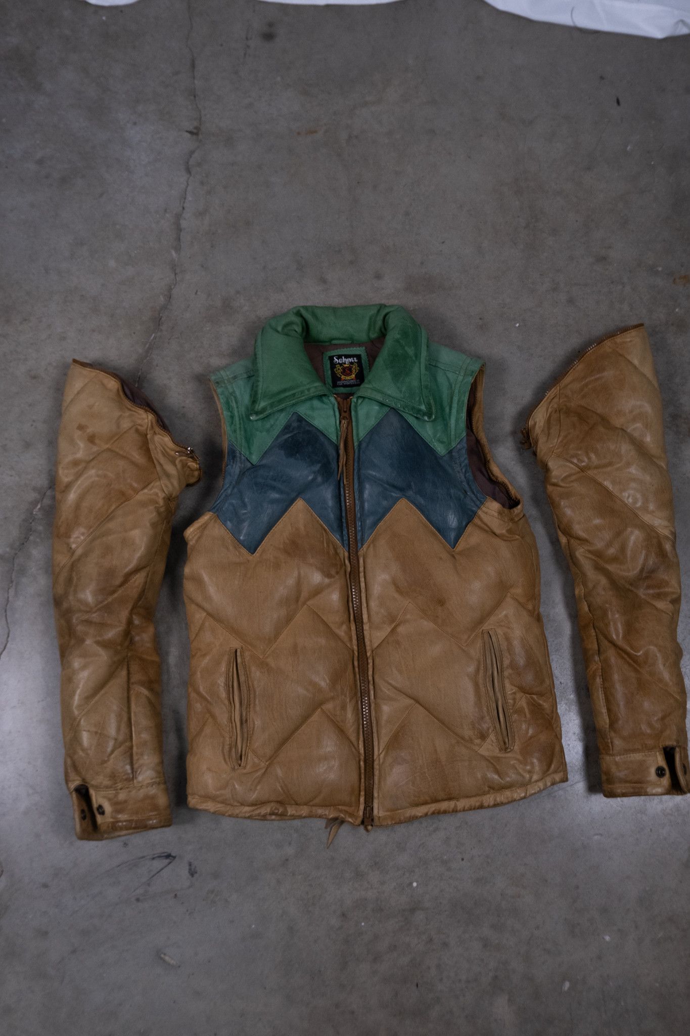Schott Schott 1970s Japan Exclusive 2-in-1 Coat Size US M / EU 48-50 / 2 - 10 Thumbnail