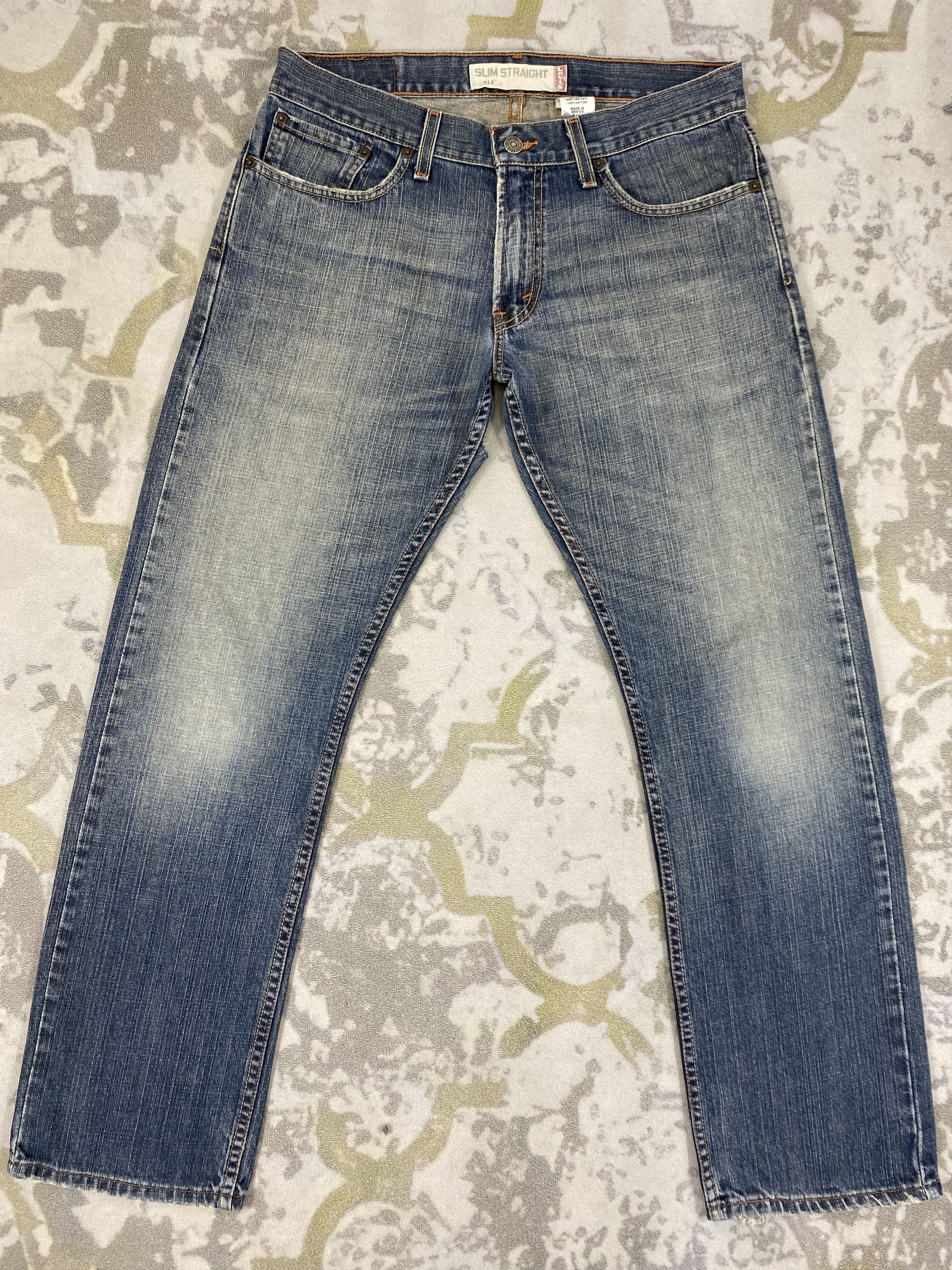 image of Distressed Denim x Levis Faded Blue Vintage Levi's 514 Jeans 33X30.5 Denim -Jn1458, Men's