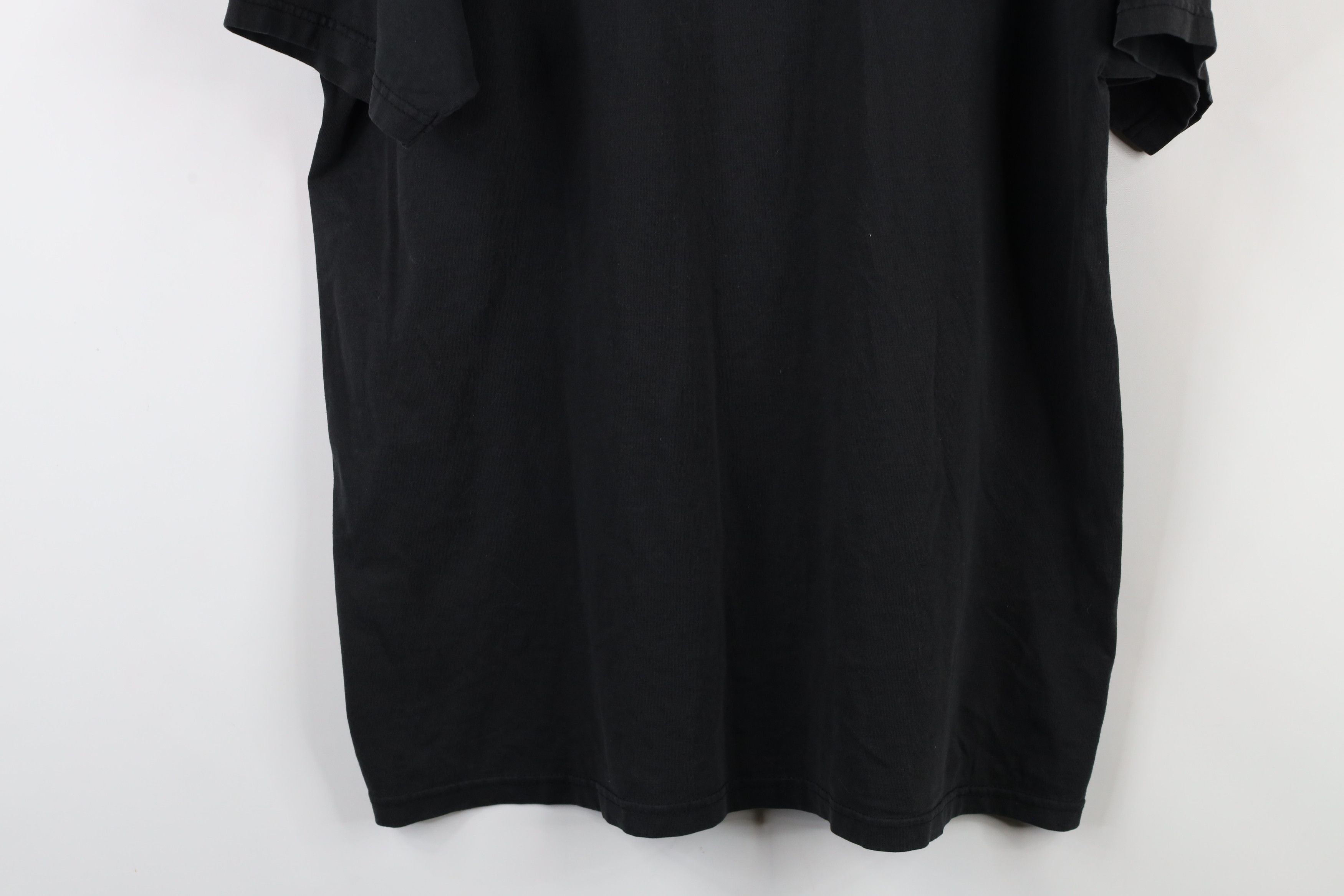 Vintage Vintage 90s Spell Out Rohm and Haas Chemicals T-Shirt Black Size US XL / EU 56 / 4 - 11 Thumbnail