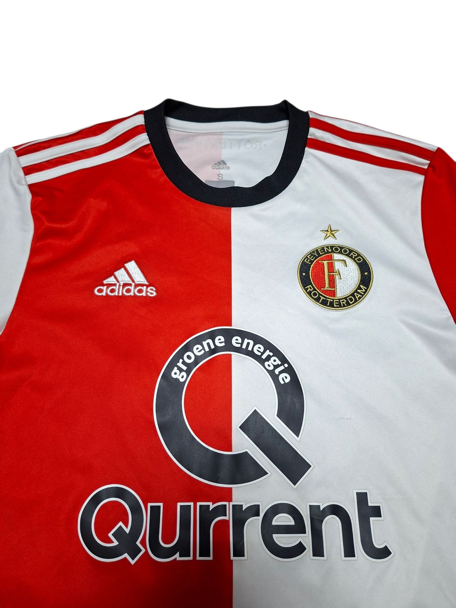 Adidas TOORNSTRA FEYENOORD ADIDAS VINTAGE 2017/2018 SOCCER JERSEY Size US S / EU 44-46 / 1 - 2 Thumbnail
