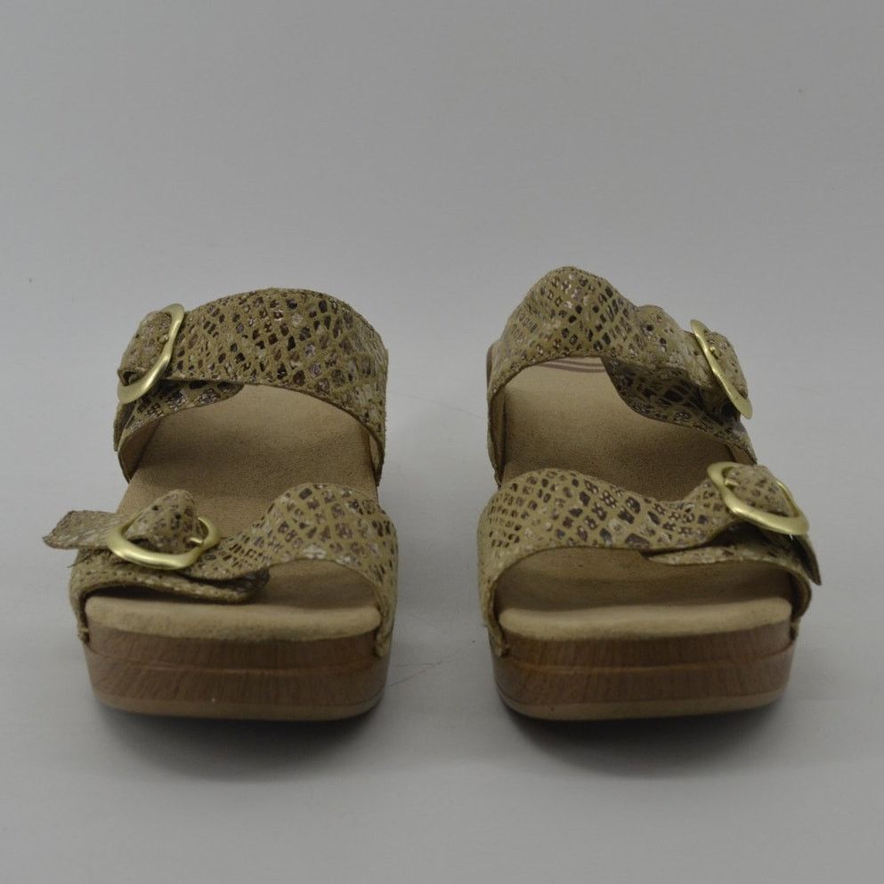Dansko Dansko Sophie Snake Print Sandals Size 38 Sz 7.5 - 8 Chunky Size US 7.5 / IT 37.5 - 5 Thumbnail