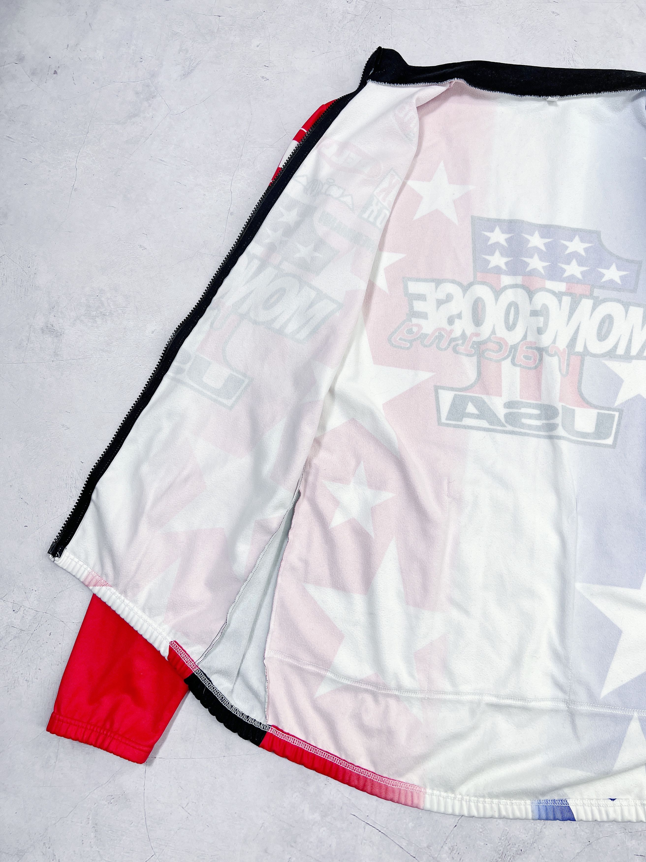Vintage Castelli Mongoose Racing USA Warm Cycling Jersey Shimano Size US L / EU 52-54 / 3 - 4 Thumbnail