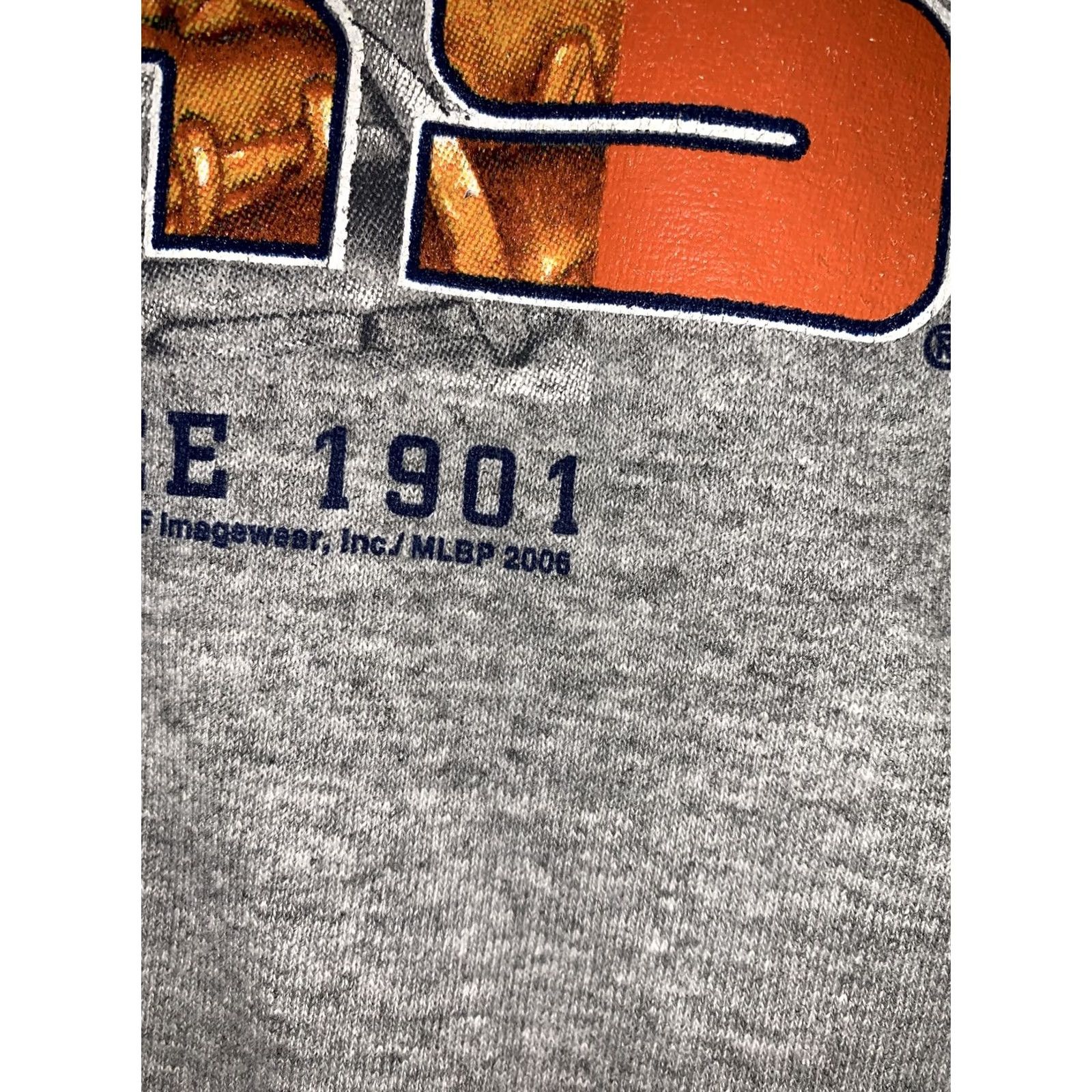 Vintage VINTAGE CSA Detroit Tigers 2006 Mens Cutoff Sleeves Shirt L Gray Cotton Blend T-Shirt Sports Men -9458 Size US L / EU 52-54 / 3 - 5 Thumbnail