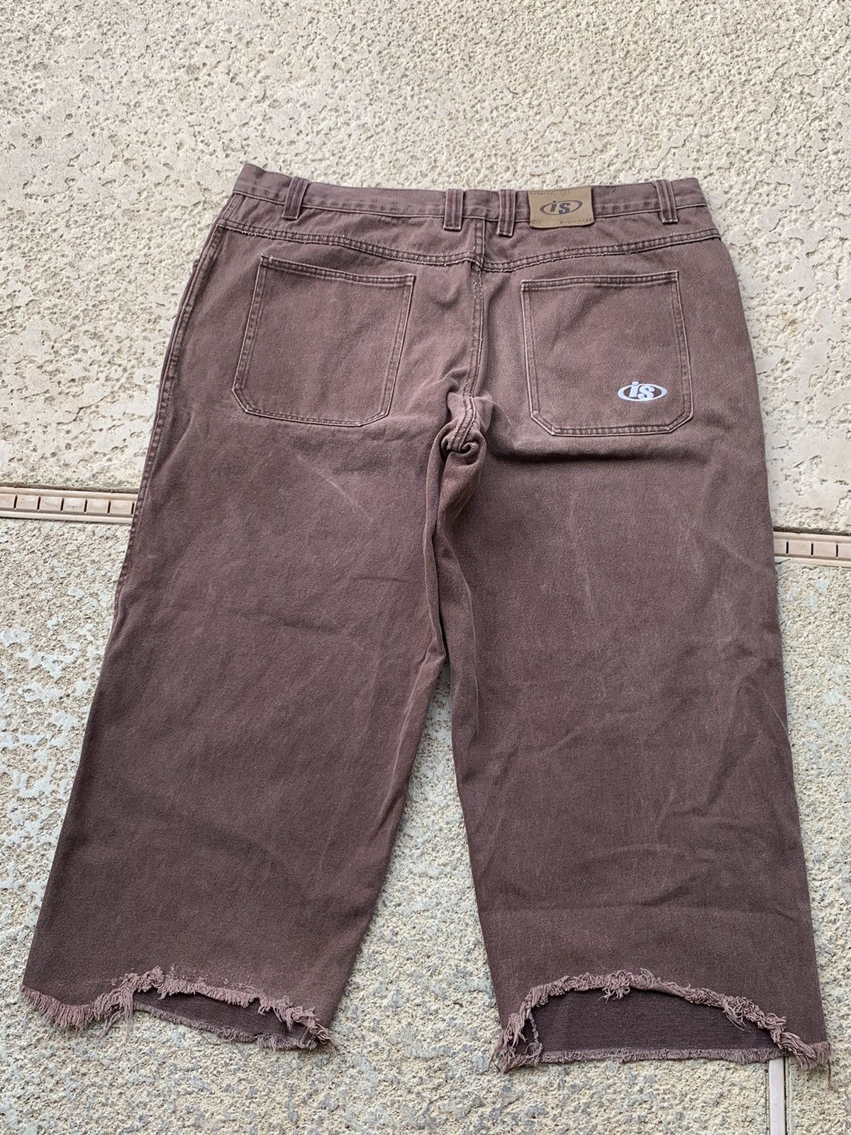 Vintage RARE Vintage 90’s Interstate Ultra Wide Leg Baggy Fade Jeans Size US 44 / EU 60 - 1 Thumbnail