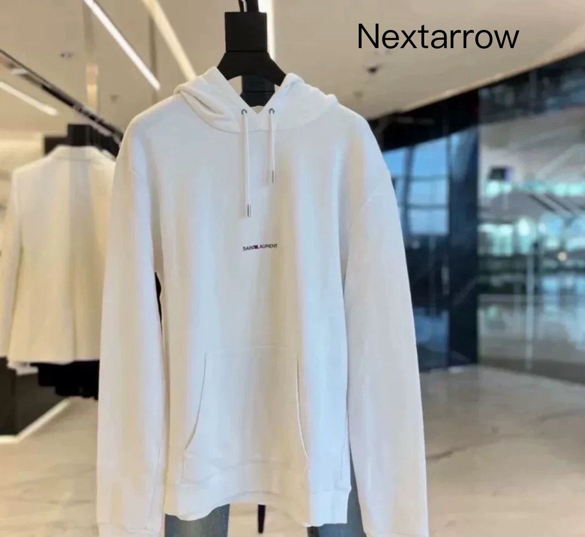 Saint Laurent Paris Saint Laurent letter hoodie Size US L / EU 52-54 / 3 - 1 Thumbnail