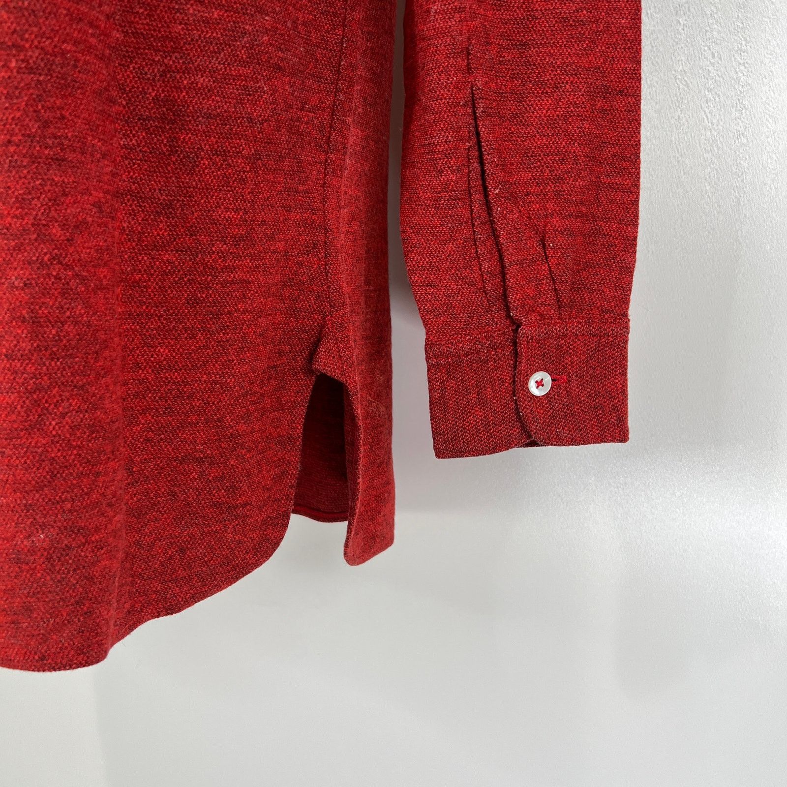 Vintage Vintage Spinnaker Wool Shirt Red Polo Top Size US M / EU 48-50 / 2 - 4 Thumbnail