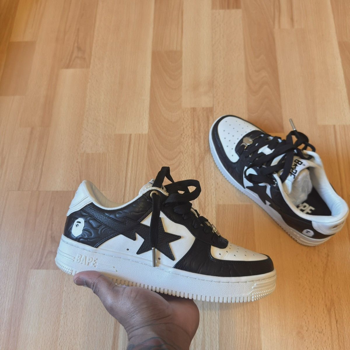 Bape Bape bapesta Size US 7 / EU 40 - 1 Thumbnail