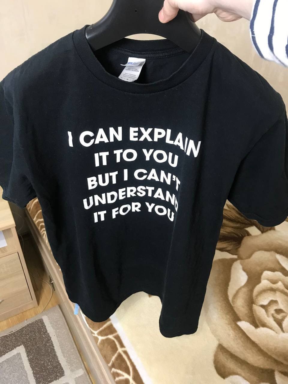 Vintage 🔥 Vintage Funny Humor Idiot Stupid Explain Adult Y2K Shirt Size US L / EU 52-54 / 3 - 5 Thumbnail