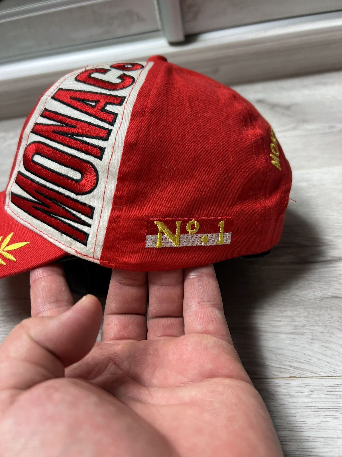 Formula 1 × Vintage Vintage Monaco Montecarlo Formula 1 Motorsport Y2K Style Cap Size ONE SIZE - 3 Thumbnail