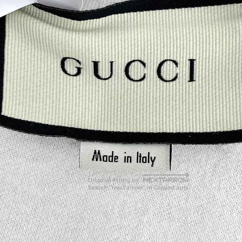 Gucci Gucci White logo letter tennis racket embroidery zipper lo Size S / US 4 / IT 40 - 5 Thumbnail