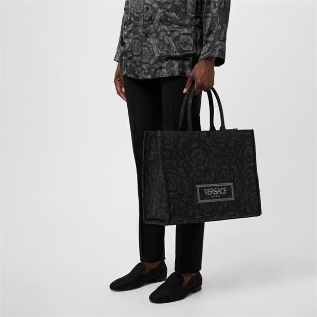 Versace o1g2r1mq0824 Size: OS / Embroidery Bag in Black Size ONE SIZE - 4 Thumbnail