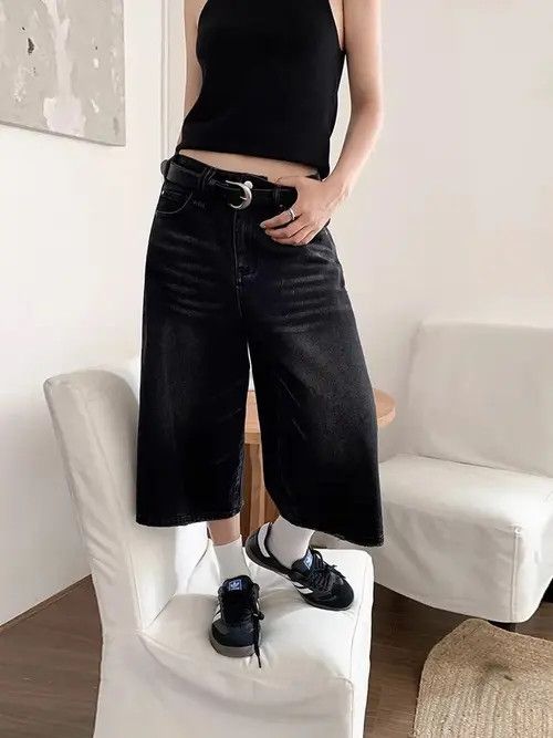 Japanese Brand Vintage Breeches Harajuku Hip Hop Shorts Bermudas Size US 34 / EU 50 - 4 Thumbnail
