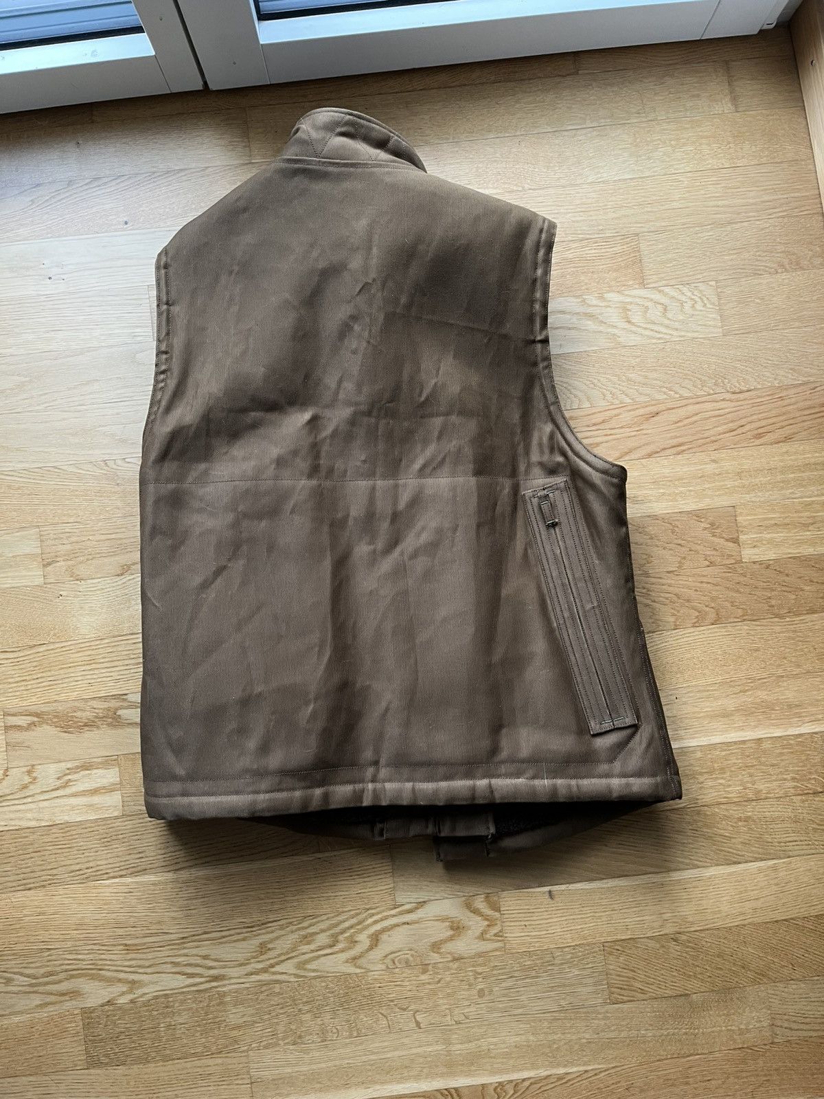 Freewheelers Brown Sepia Aviator’s Vest Size US XL / EU 56 / 4 - 17 Thumbnail