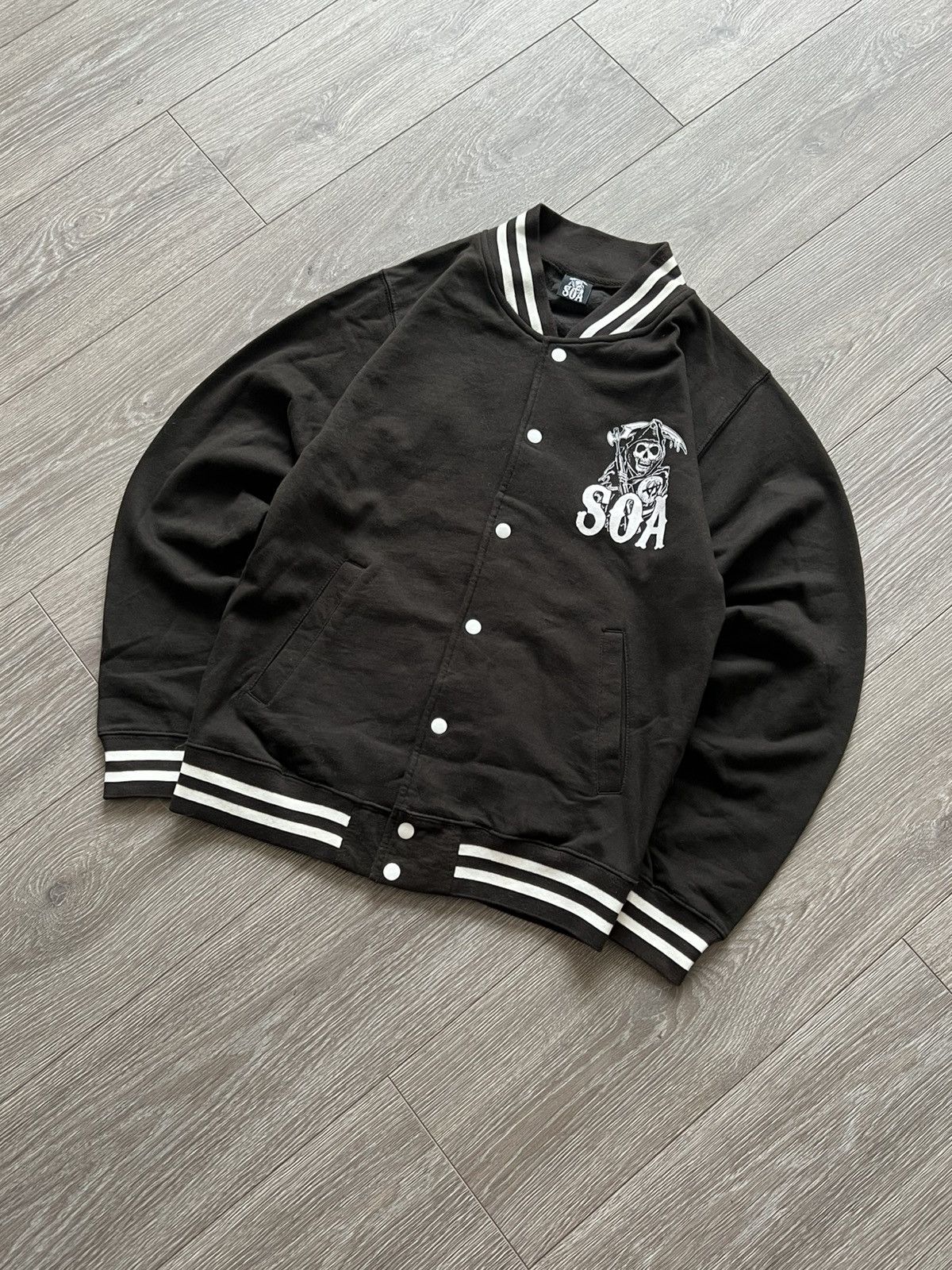 Band Tees Sons of Anarchy Sweatshirt Baseball Jacket Size US M / EU 48-50 / 2 - 6 Thumbnail