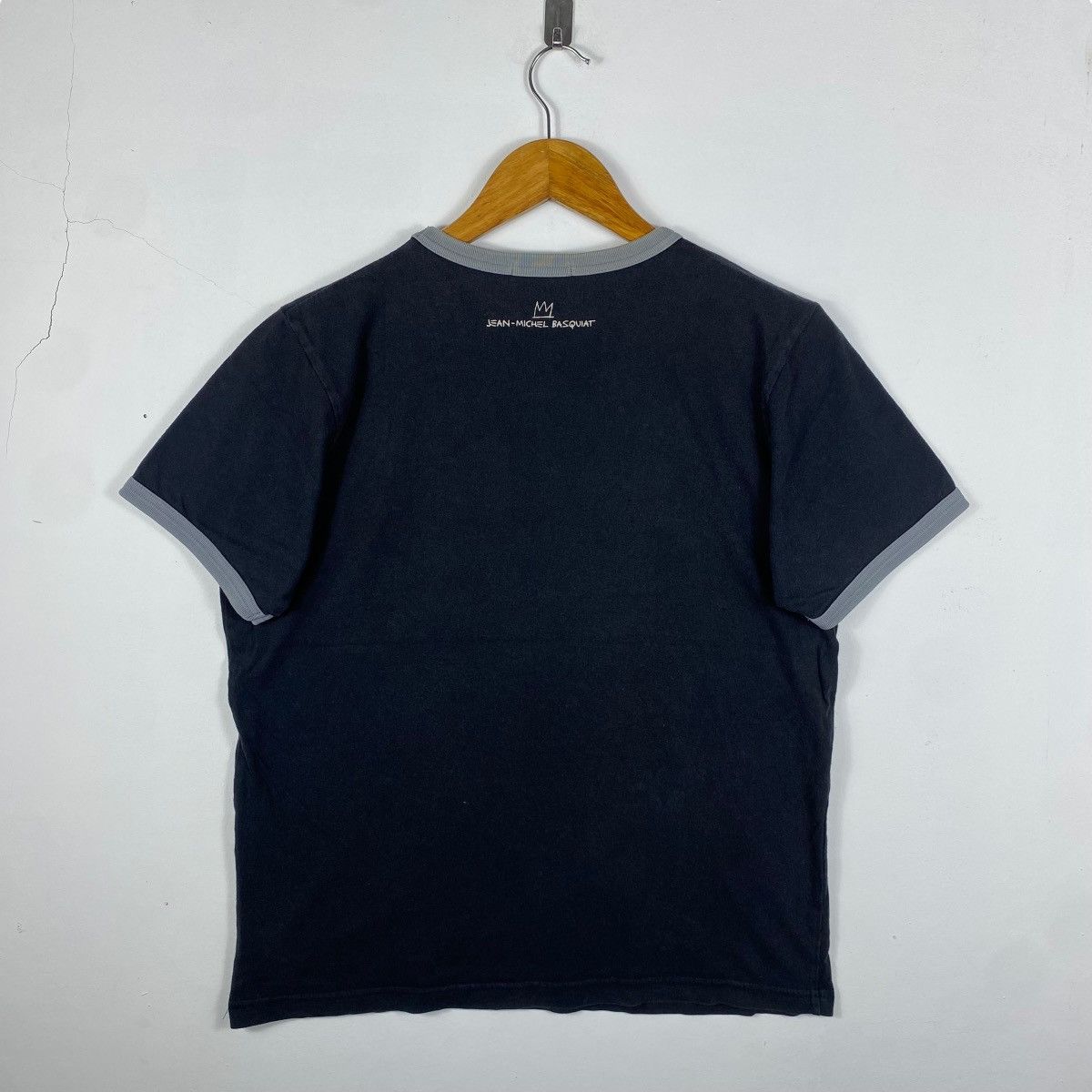 Jean-Michel Basquiat Vintage 00's JEAN-MICHEL BASQUIAT Artwork Fotofolio Tee Size US L / EU 52-54 / 3 - 4 Thumbnail