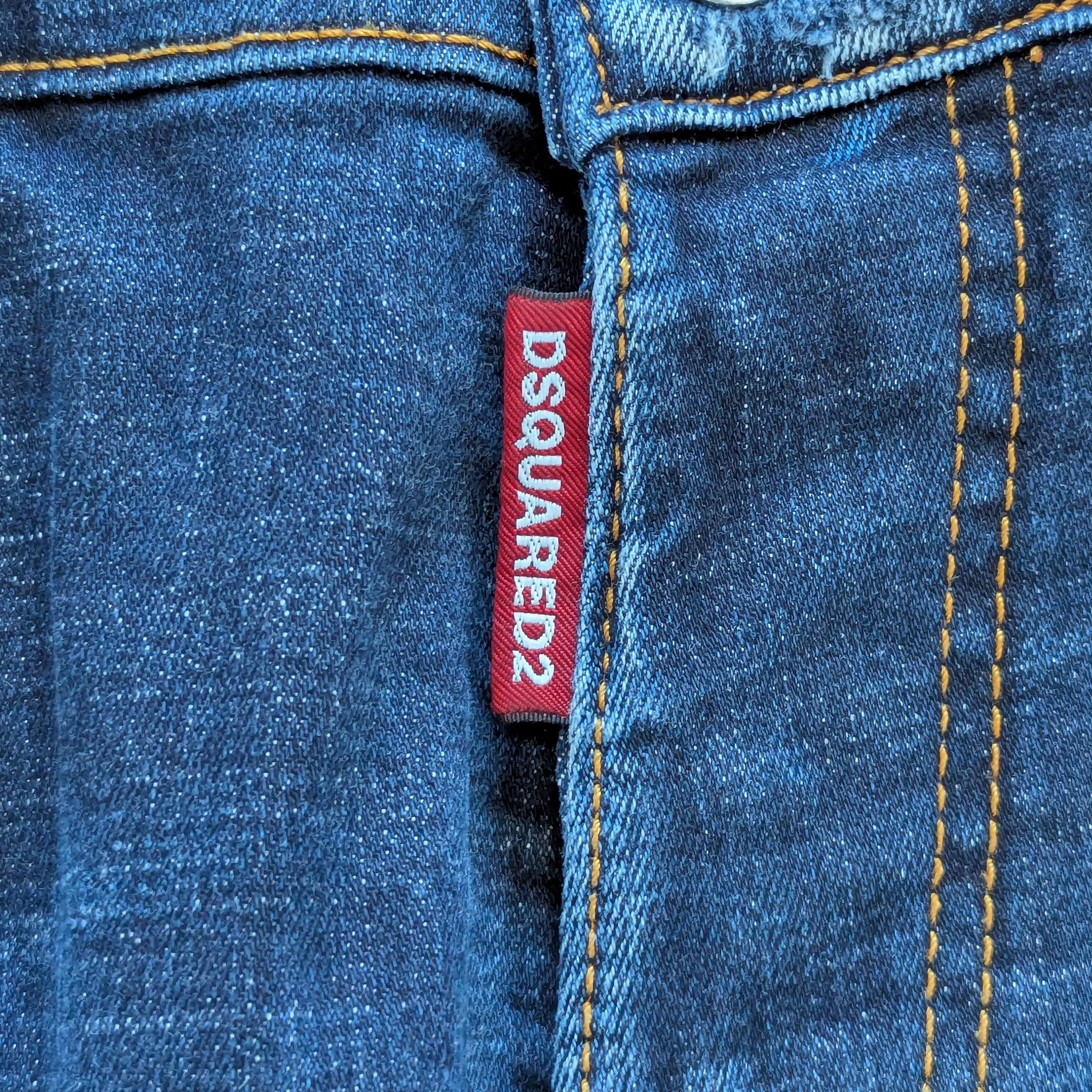 Dsquared2 DSQUARED2 Tidy Biker Jean Canadian Label Made In Italy Pants Size US 34 / EU 50 - 4 Thumbnail