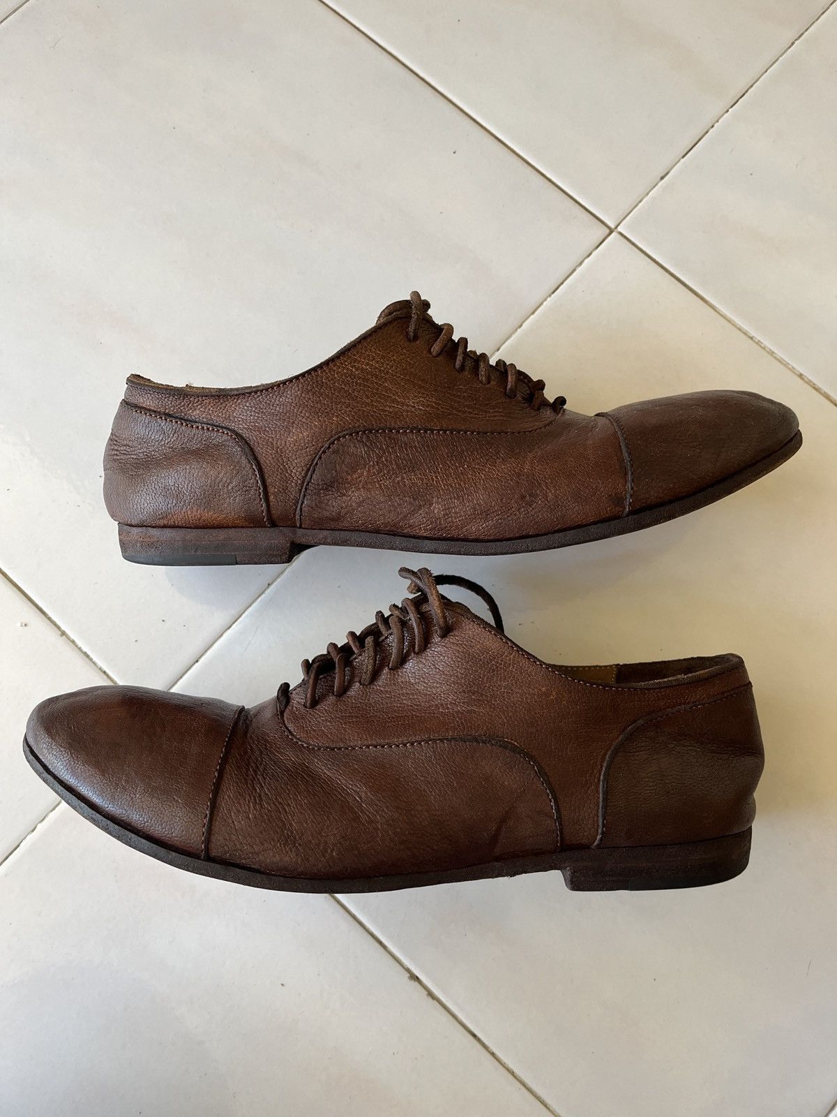 CHRISTIAN PEAU CHRISTIAN PEAU Leather Derby Guidi, christian carol poell Size US 9 / IT 39 - 9 Thumbnail