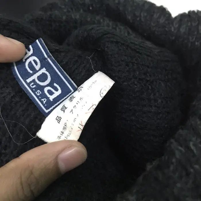 Japanese Brand × Vintage Kaepa Plain Beanie Hat Size ONE SIZE - 7 Thumbnail