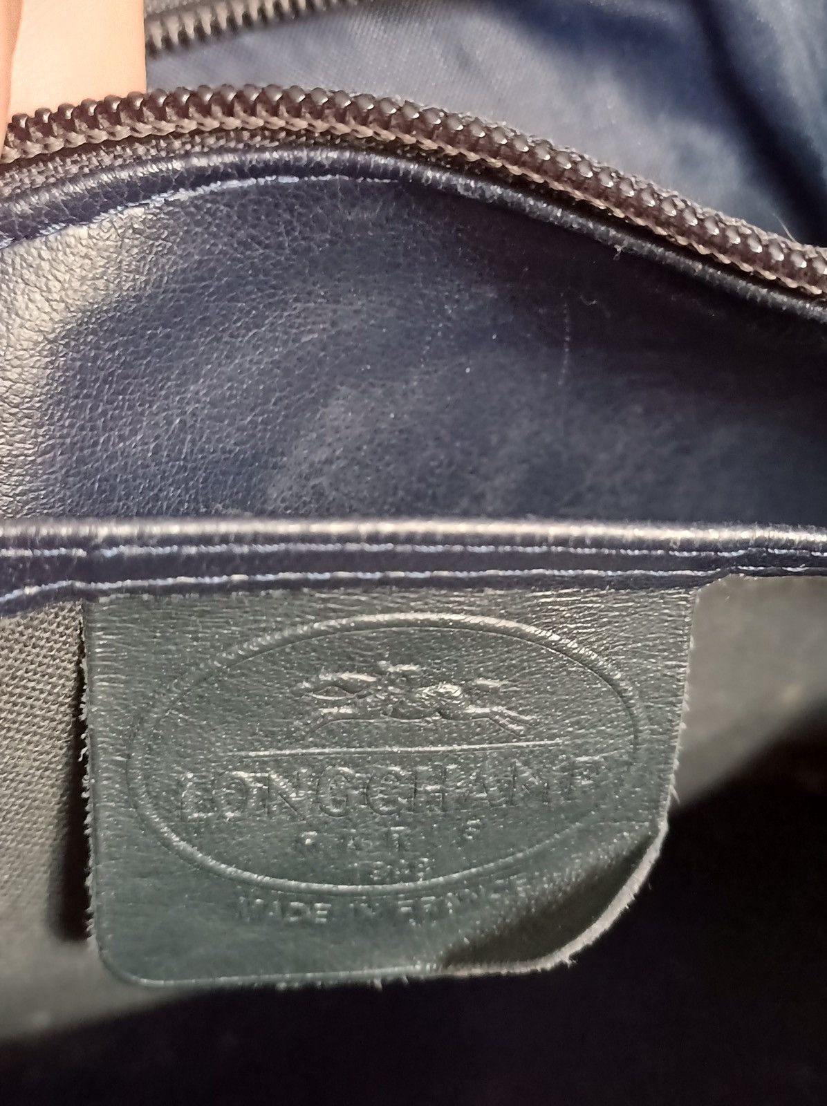 Longchamp Longchamp Roseau Leather France Vintage Shoulder Bag Size ONE SIZE - 10 Thumbnail