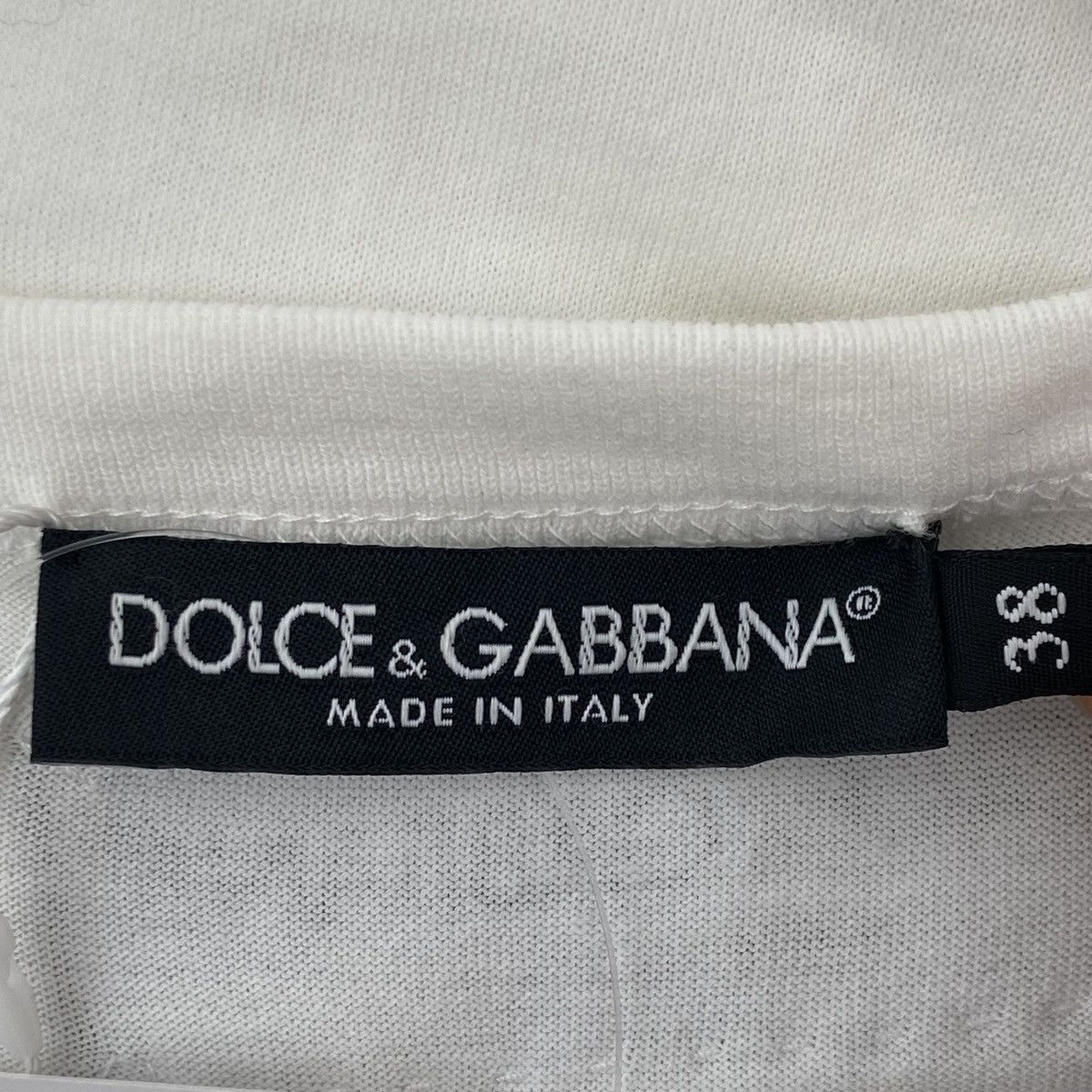 Dolce & Gabbana Dolce & Gabbana White Heart Short Sleeve T-shirt K26WX Size XS / US 0-2 / IT 36-38 - 7 Thumbnail