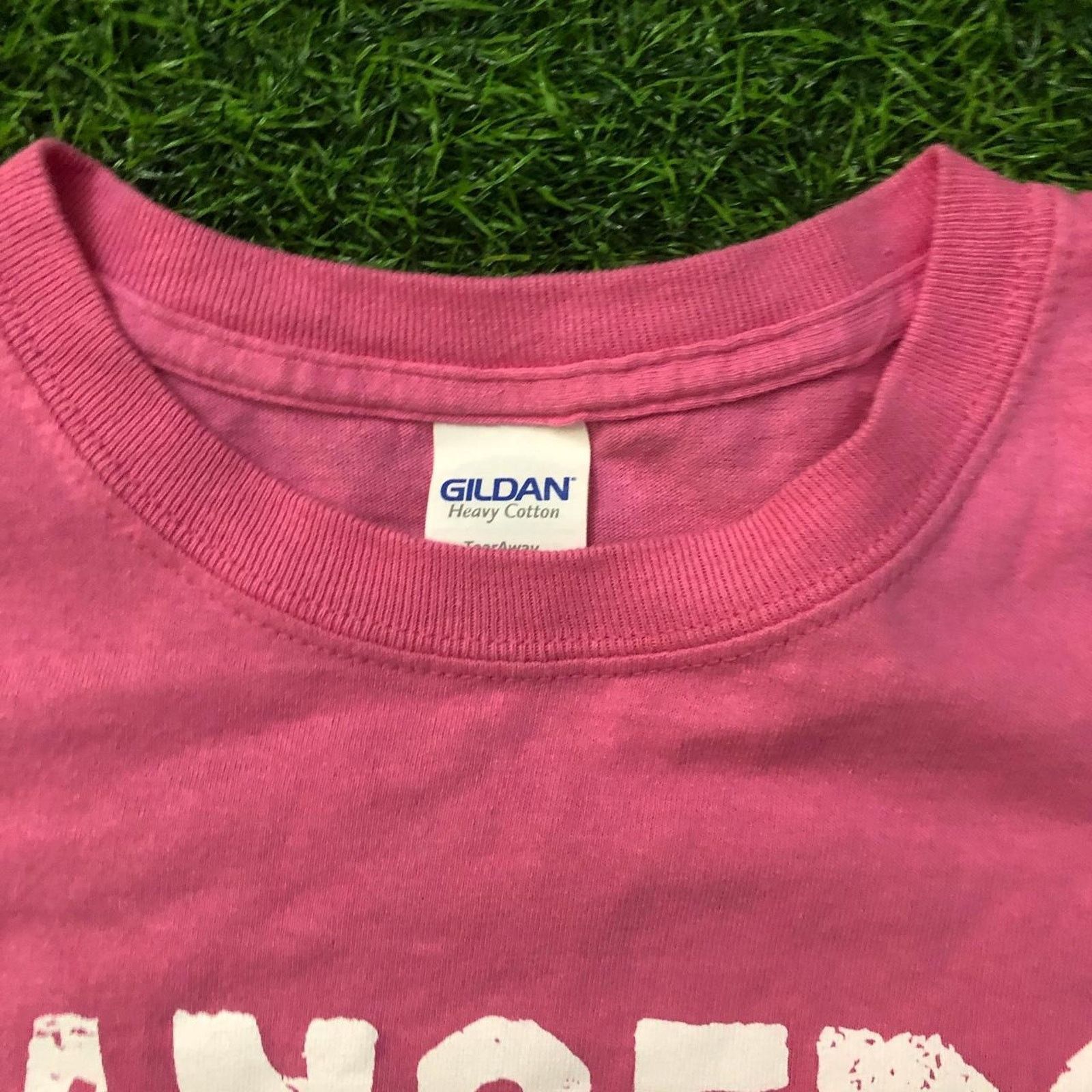 Gildan Pink Rangers Tackle Cancer Graphic Tee Size US M / EU 48-50 / 2 - 3 Thumbnail