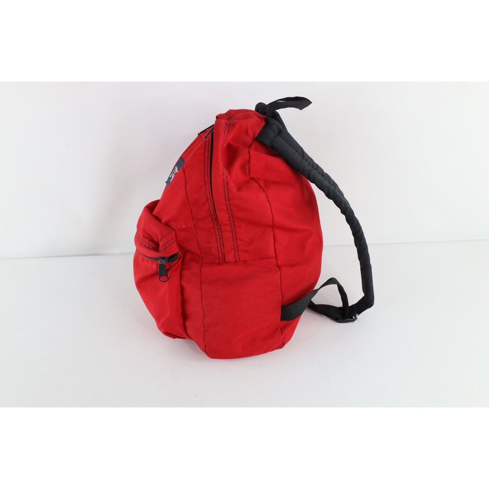 Jansport × Vintage Vintage 90s JanSport Distressed Box Logo Backpack Size ONE SIZE - 5 Thumbnail
