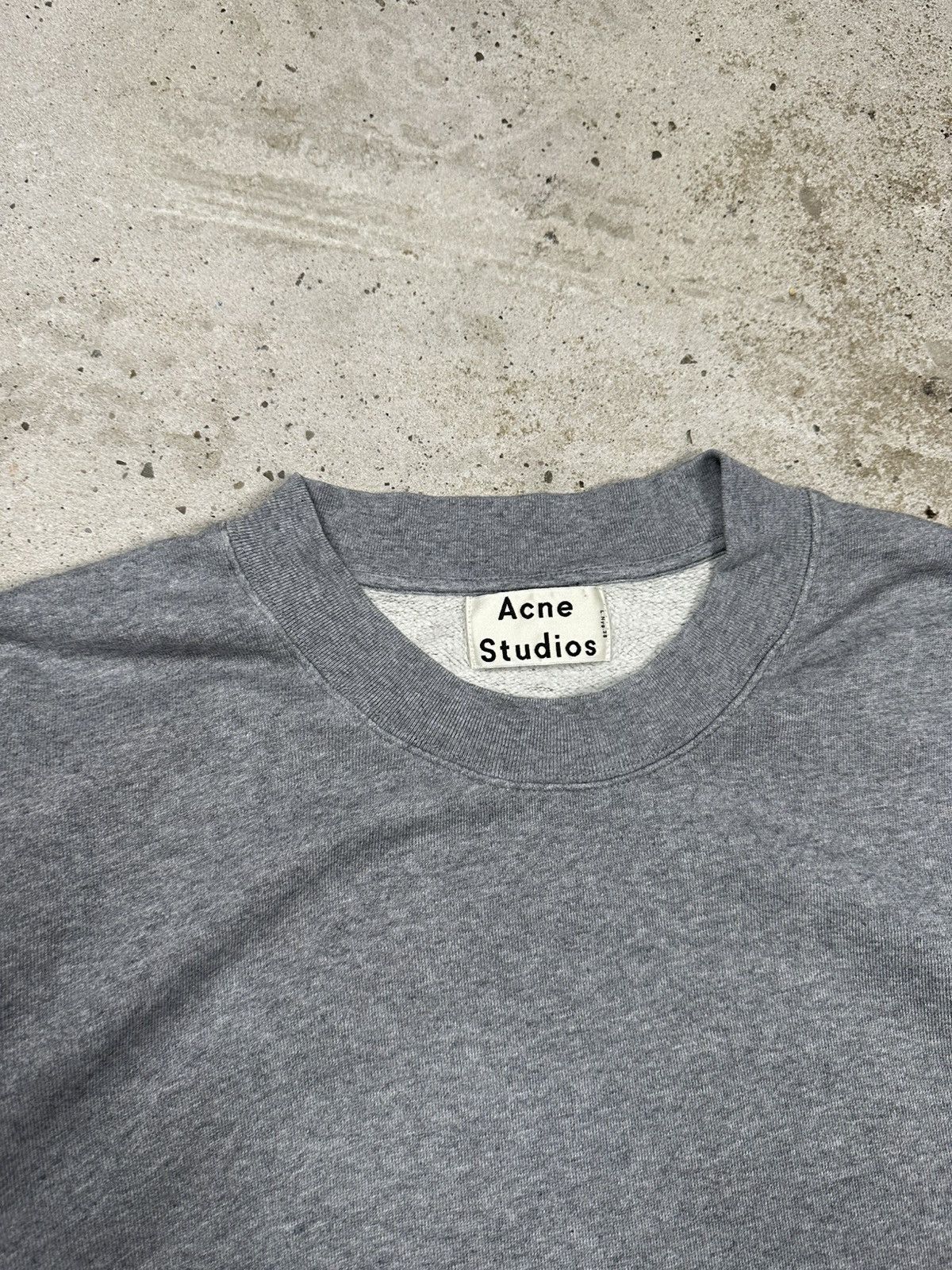 Acne Studios Acne Studios Bird Z Fleece PSS14 Cropped Crewneck Zipper Size S / US 4 / IT 40 - 6 Thumbnail