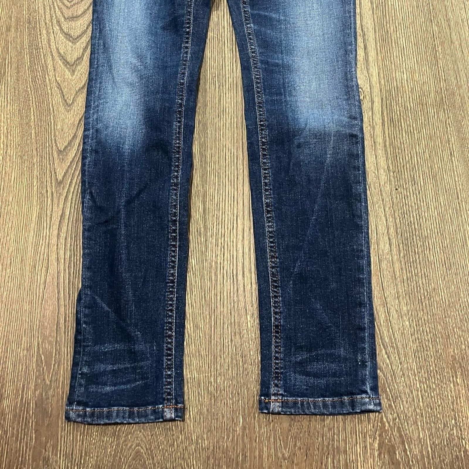 Vintage Marc O'Polo Straight Jeans Slim Fit Pockets Casual Denim 4 Size 27" / US 4 / IT 40 - 2 Thumbnail