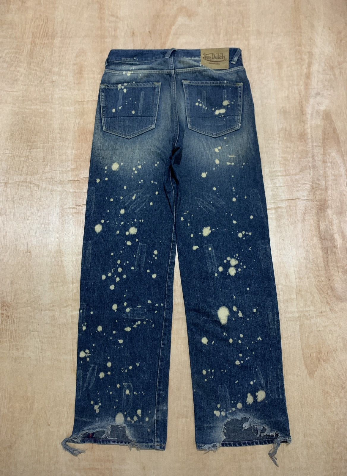 If Six Was Nine × Japanese Brand × Von Dutch Vintage Von Dutch American Made Forever Denim Jeans Size US 31 - 1 Thumbnail