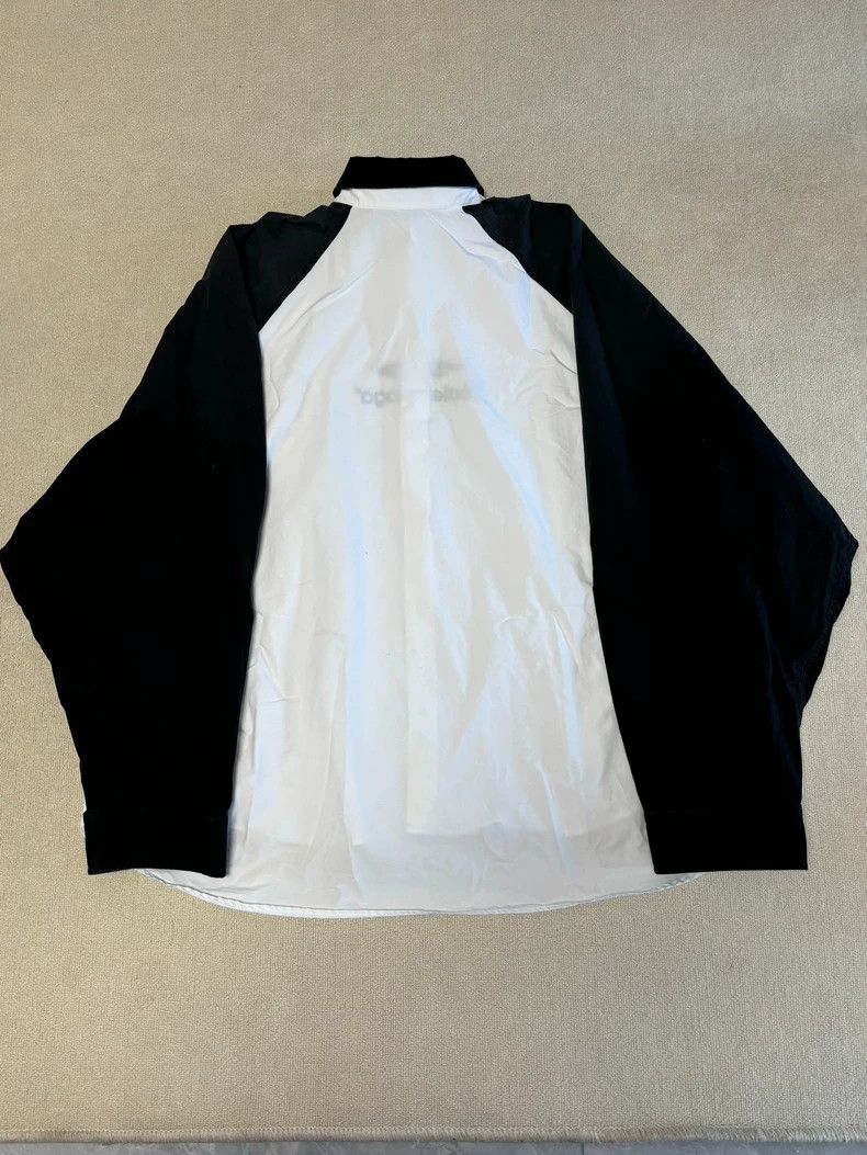 Balenciaga Balenciaga Black and white 3 B sports paneled long sleeve s Size US XS / EU 42 / 0 - 2 Thumbnail