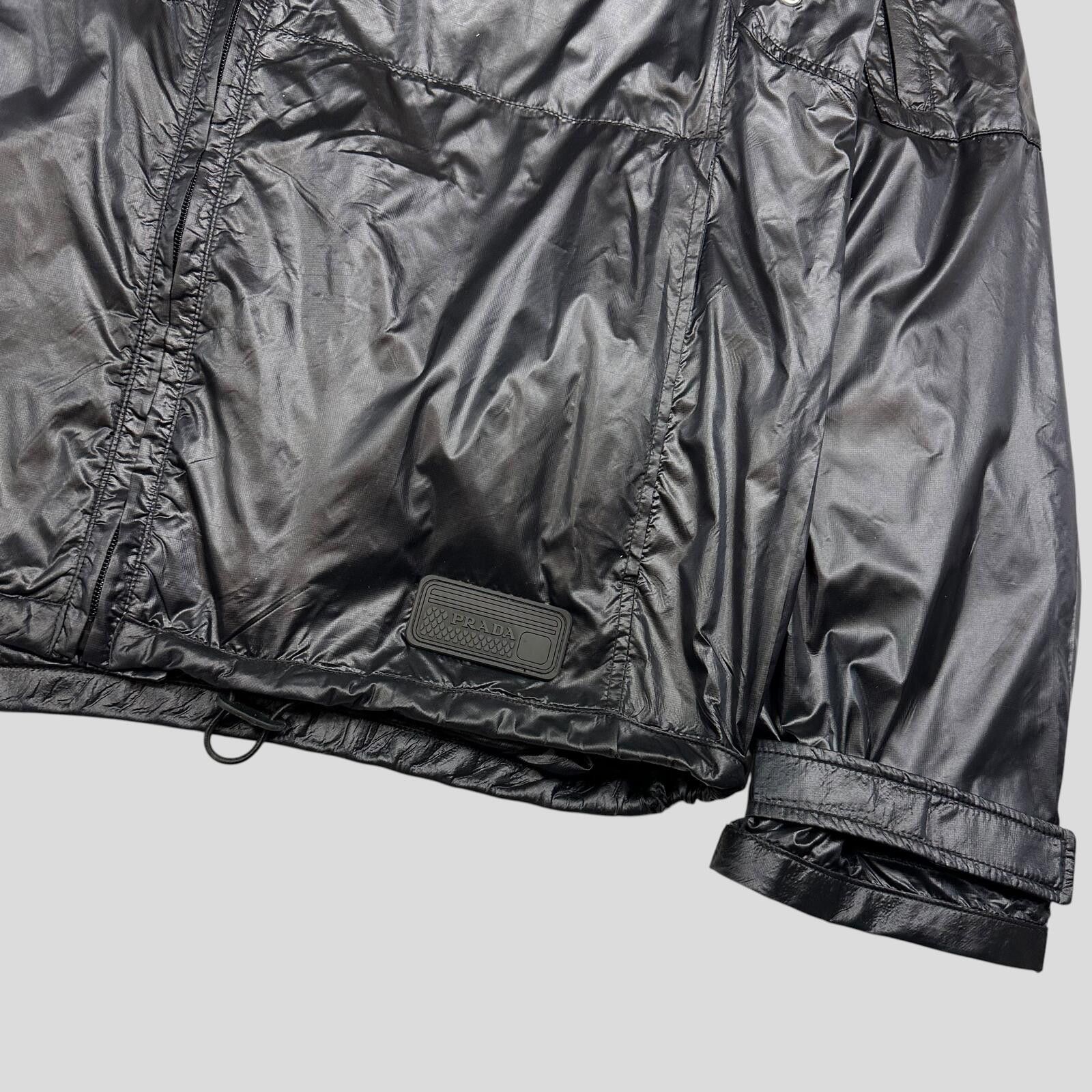 Prada Prada Milano 2017 Rubber Race Logo Technical Windbreaker - L Size US L / EU 52-54 / 3 - 2 Thumbnail