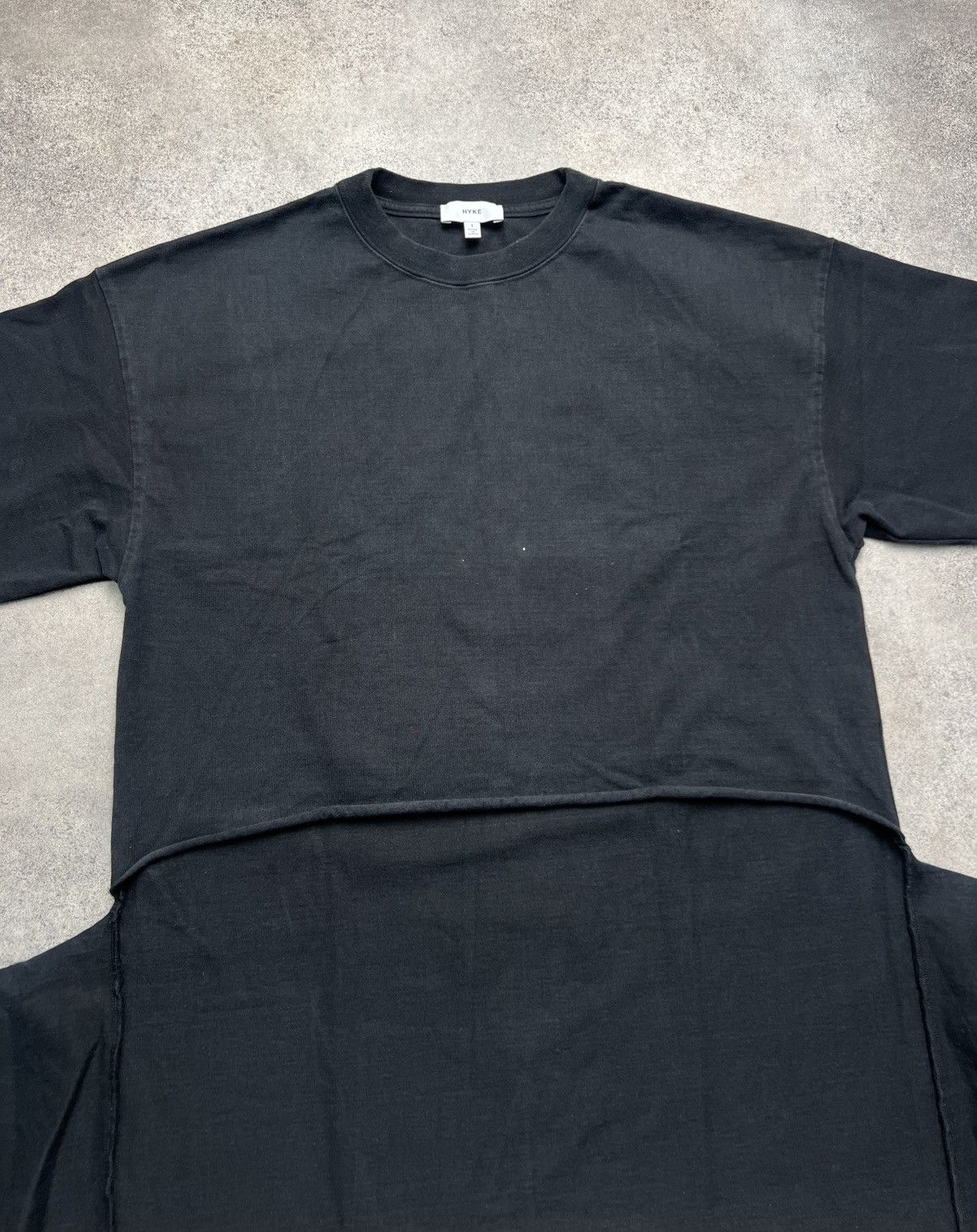 HYKE × Hyein Seo × Japanese Brand HYKE black t shirt Size US S / EU 44-46 / 1 - 5 Thumbnail