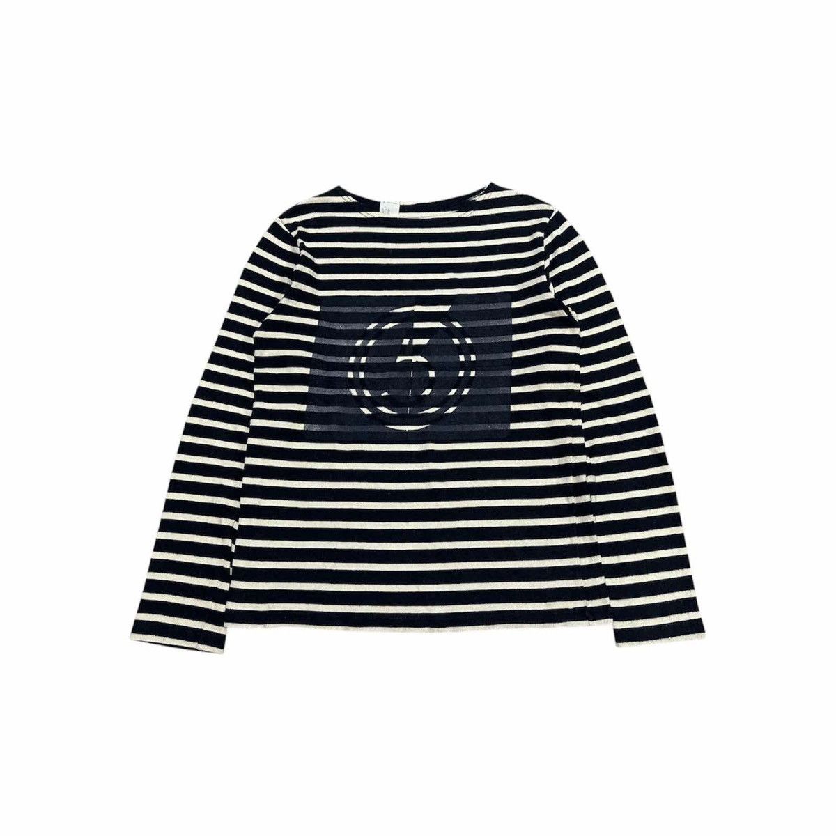 Japanese Brand 🔥Rare Vintage N.Hollywood Striped Long Sleeve Shirt Size US M / EU 48-50 / 2 - 2 Thumbnail