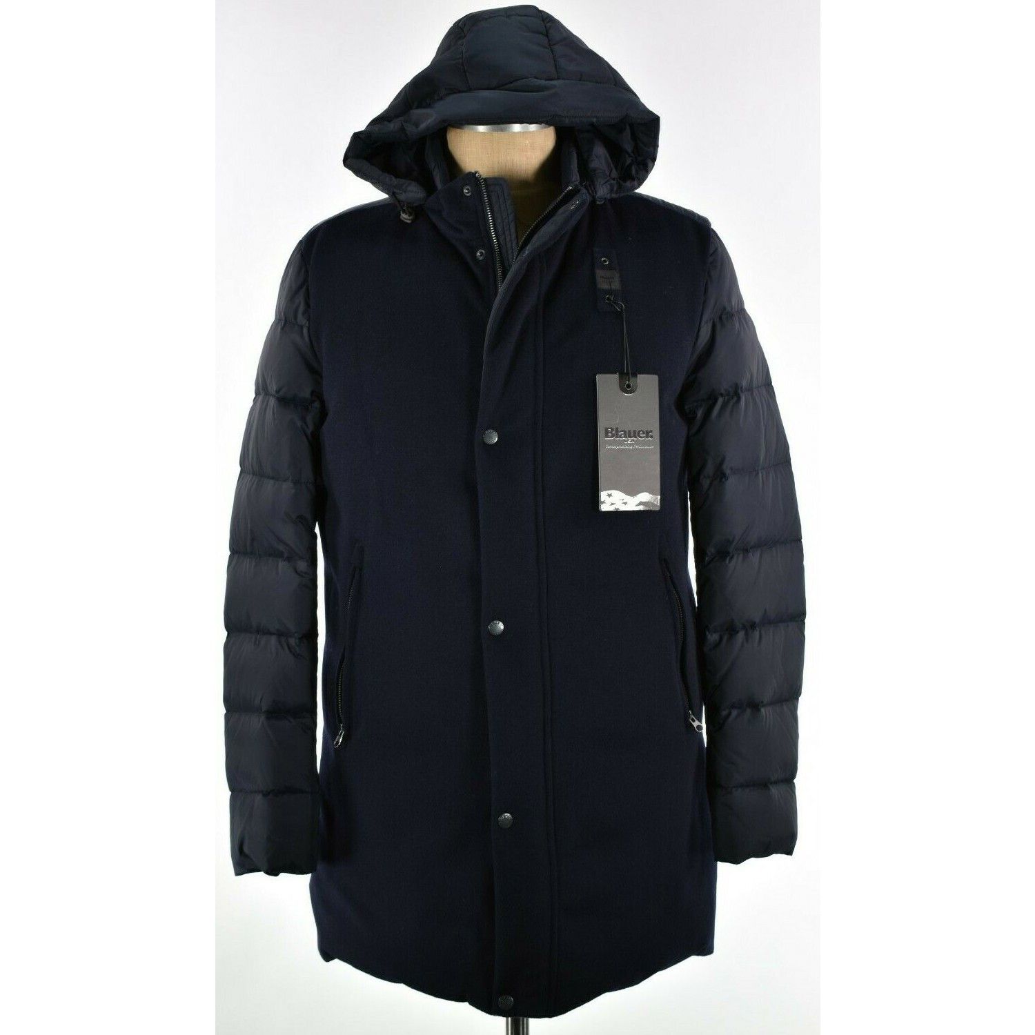 Other Blauer Jacket Size L US In Blue Wool Blend Size US L / EU 52-54 / 3 - 1 Thumbnail