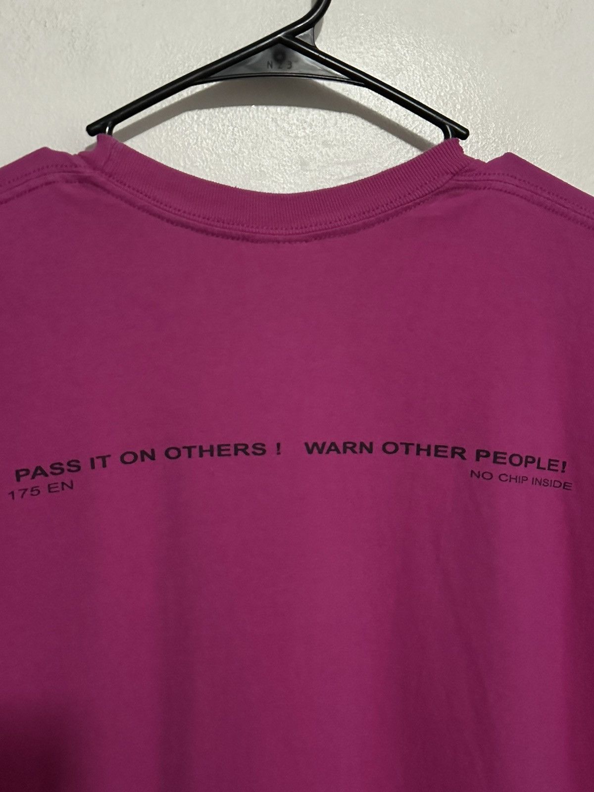 Supreme Supreme Warning Tee Size US L / EU 52-54 / 3 - 4 Thumbnail