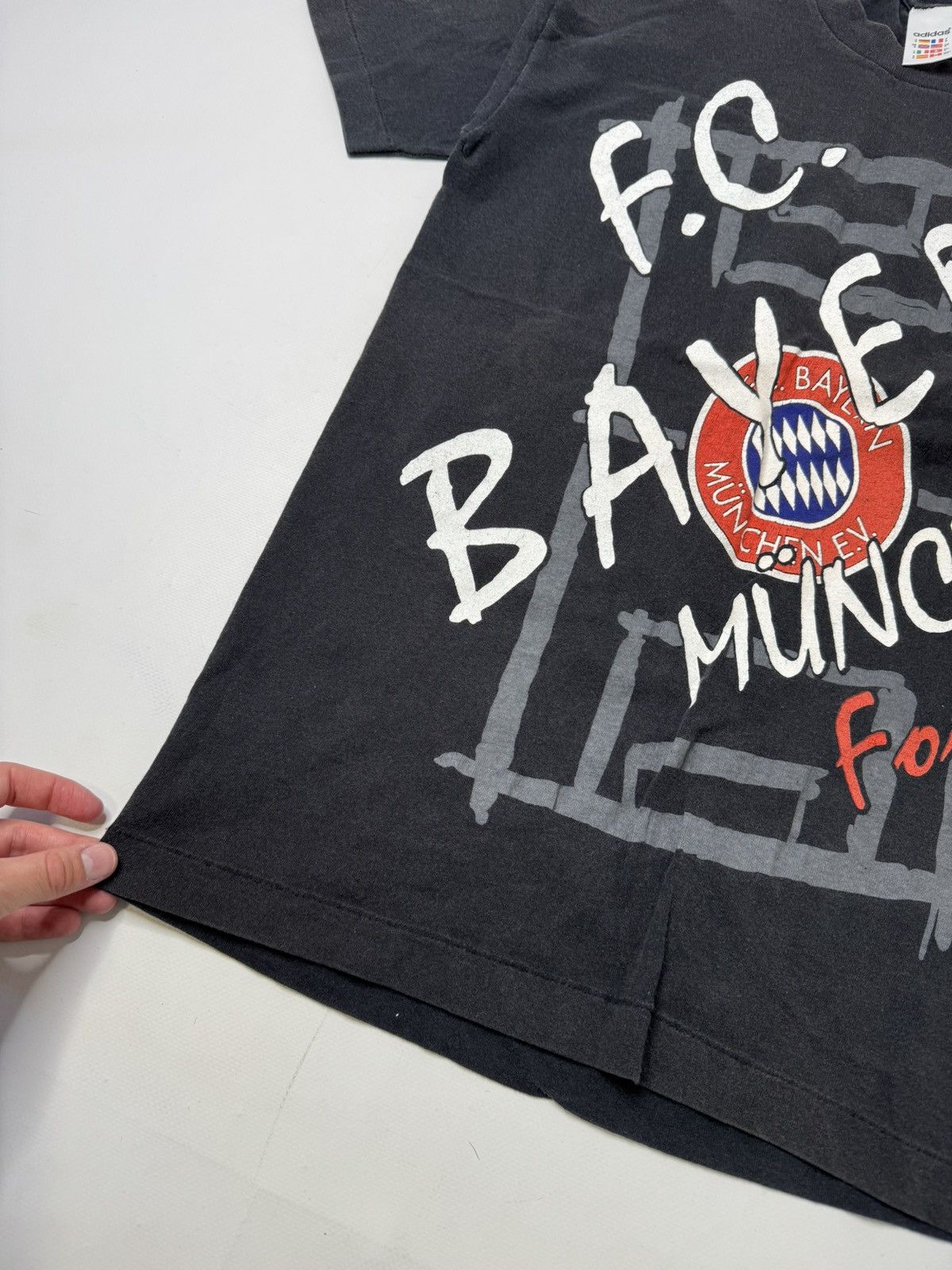 Adidas Vintage Bayern Munchen tee stadium drip swag y2k soccer Size US M / EU 48-50 / 2 - 5 Thumbnail