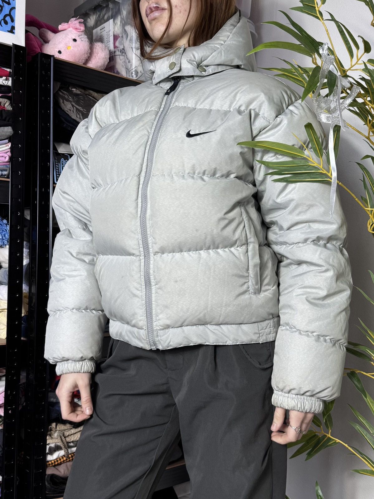 Nike VINTAGE NIKE 2000s DOWN PUFFER JACKET Size S / US 4 / IT 40 - 14 Thumbnail