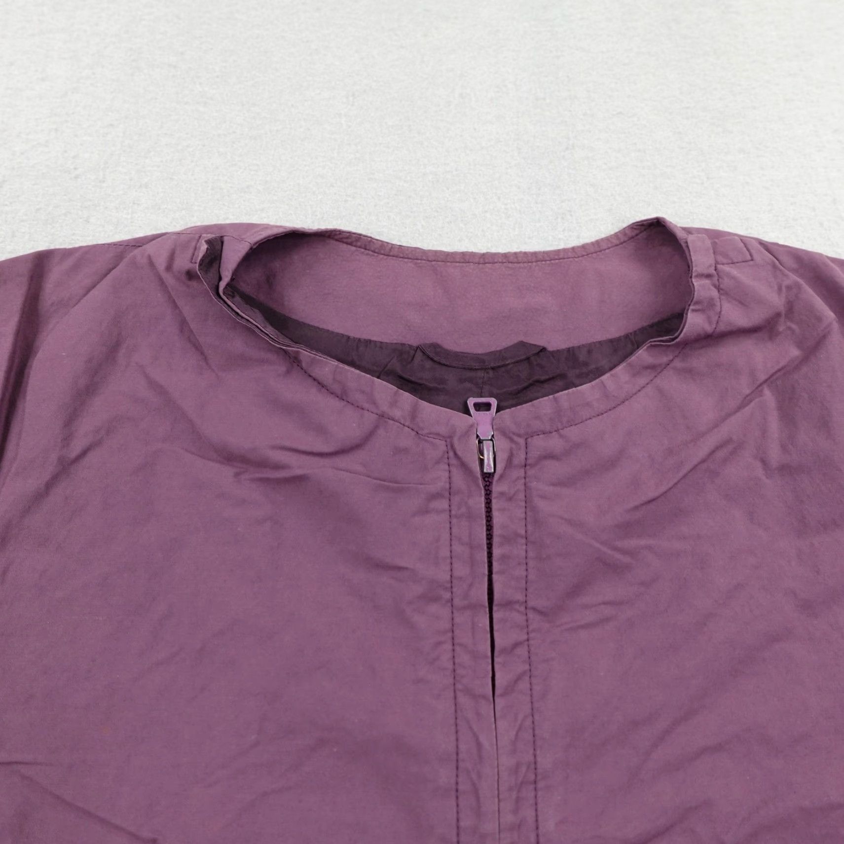 Jil Sander Jil Sander Jacket Womens 40 Purple bomber coat lined full zip flex lightweight | Zip Size S / US 4 / IT 40 - 2 Thumbnail