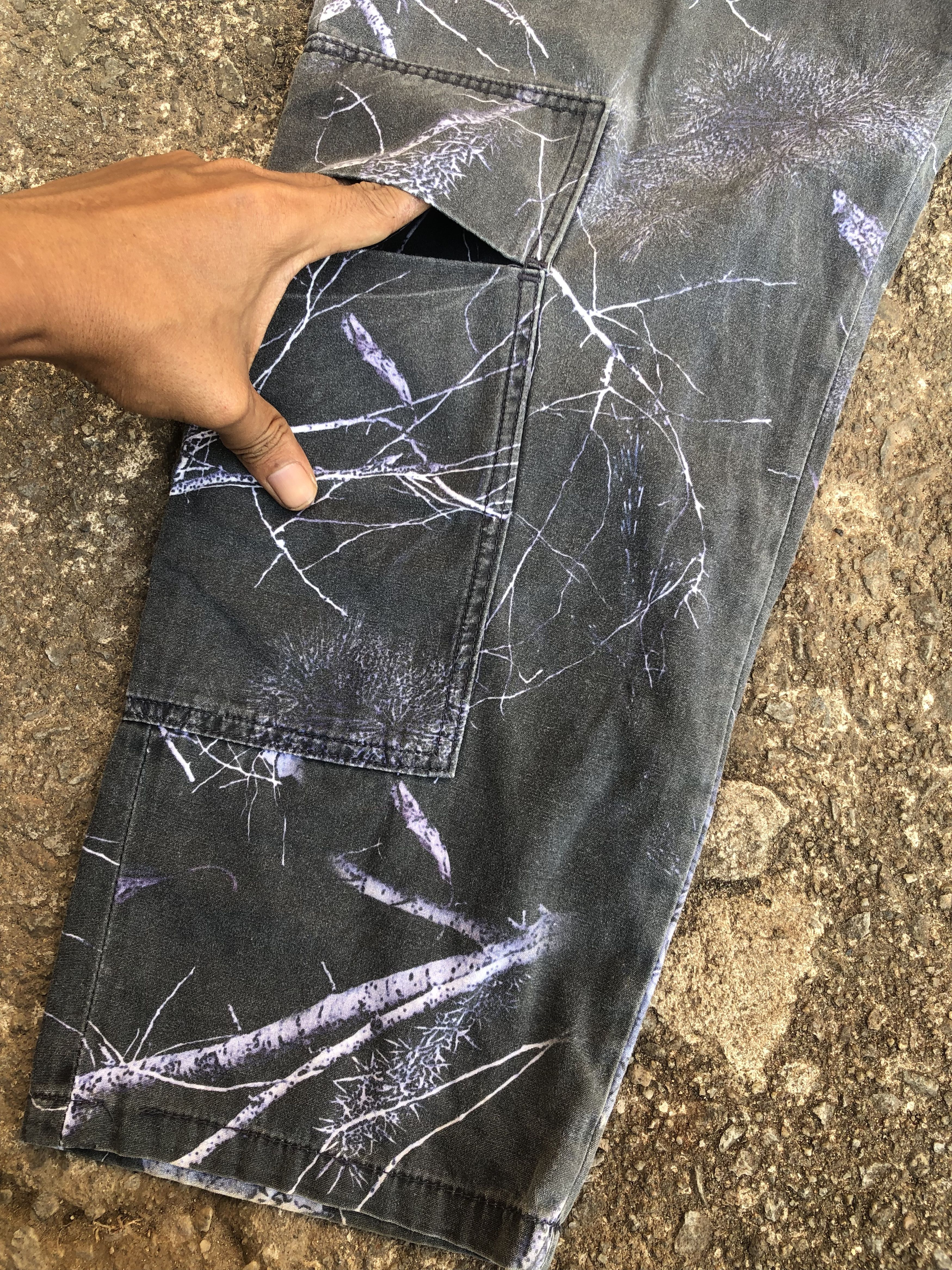 X-LARGE 🔥Vintage X-LARGE Real Tree Design Cargo Camouflage Pants Size US 32 / EU 48 - 7 Thumbnail